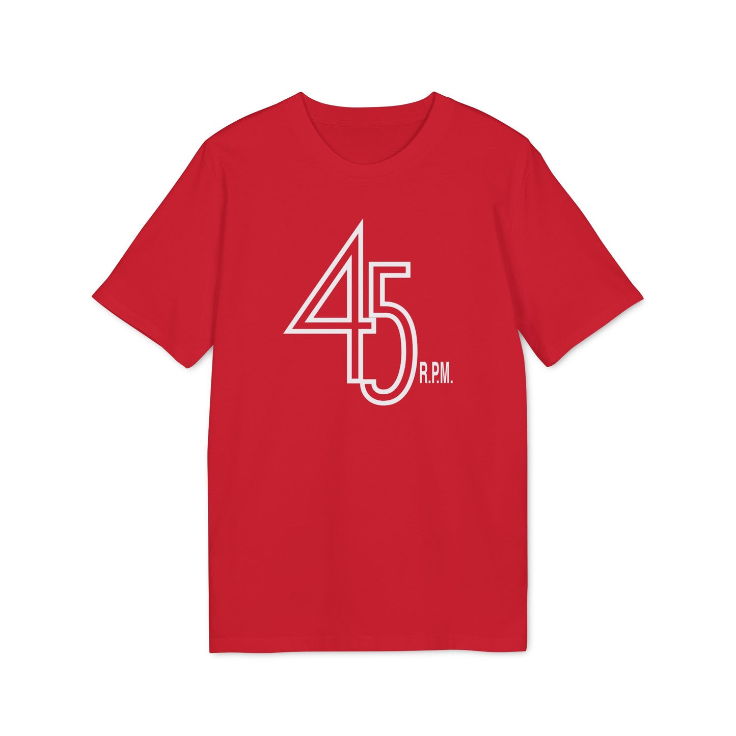 45 RPM T Shirt (Premium Biologisch)