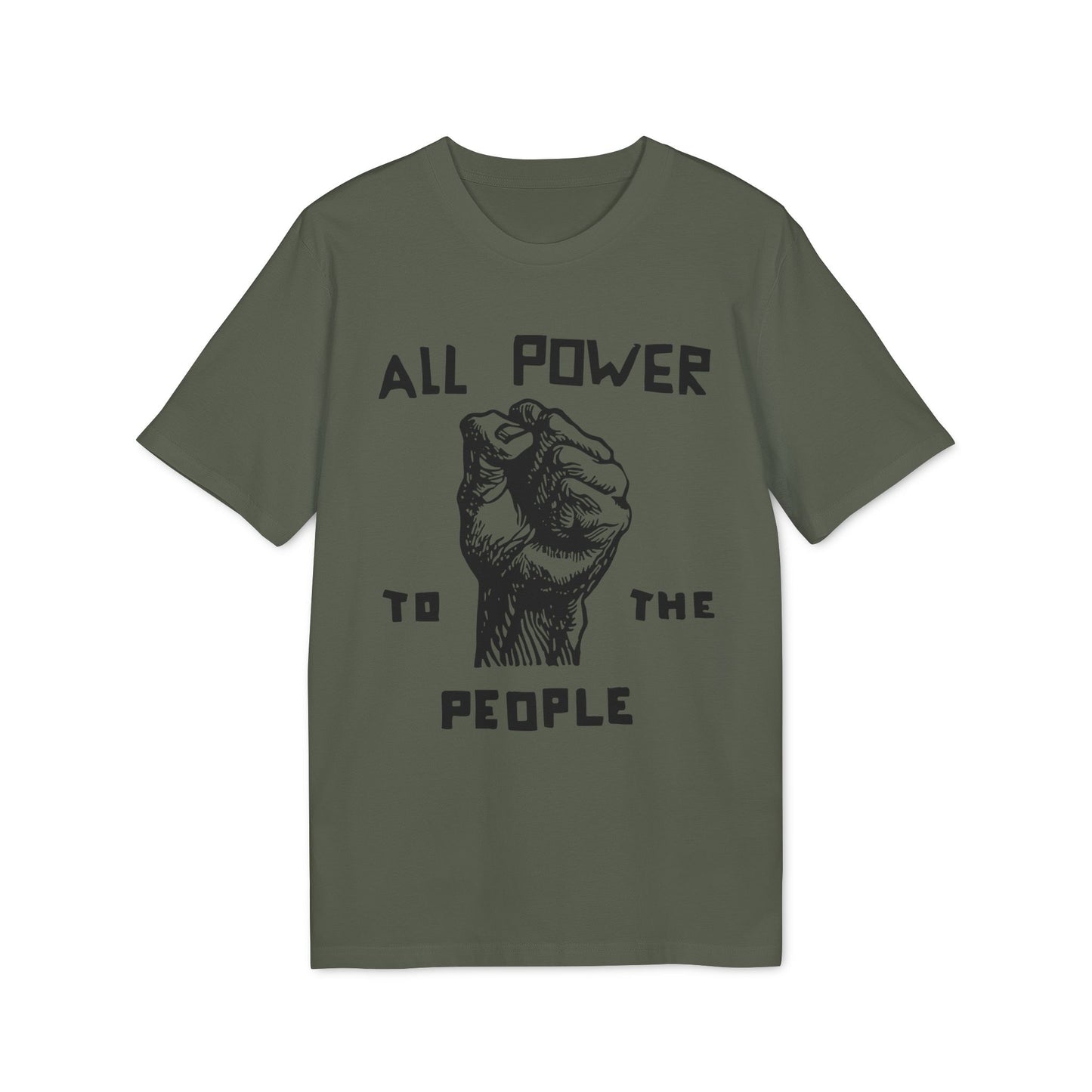 All Power To The People T Shirt (Premium Biologisch)