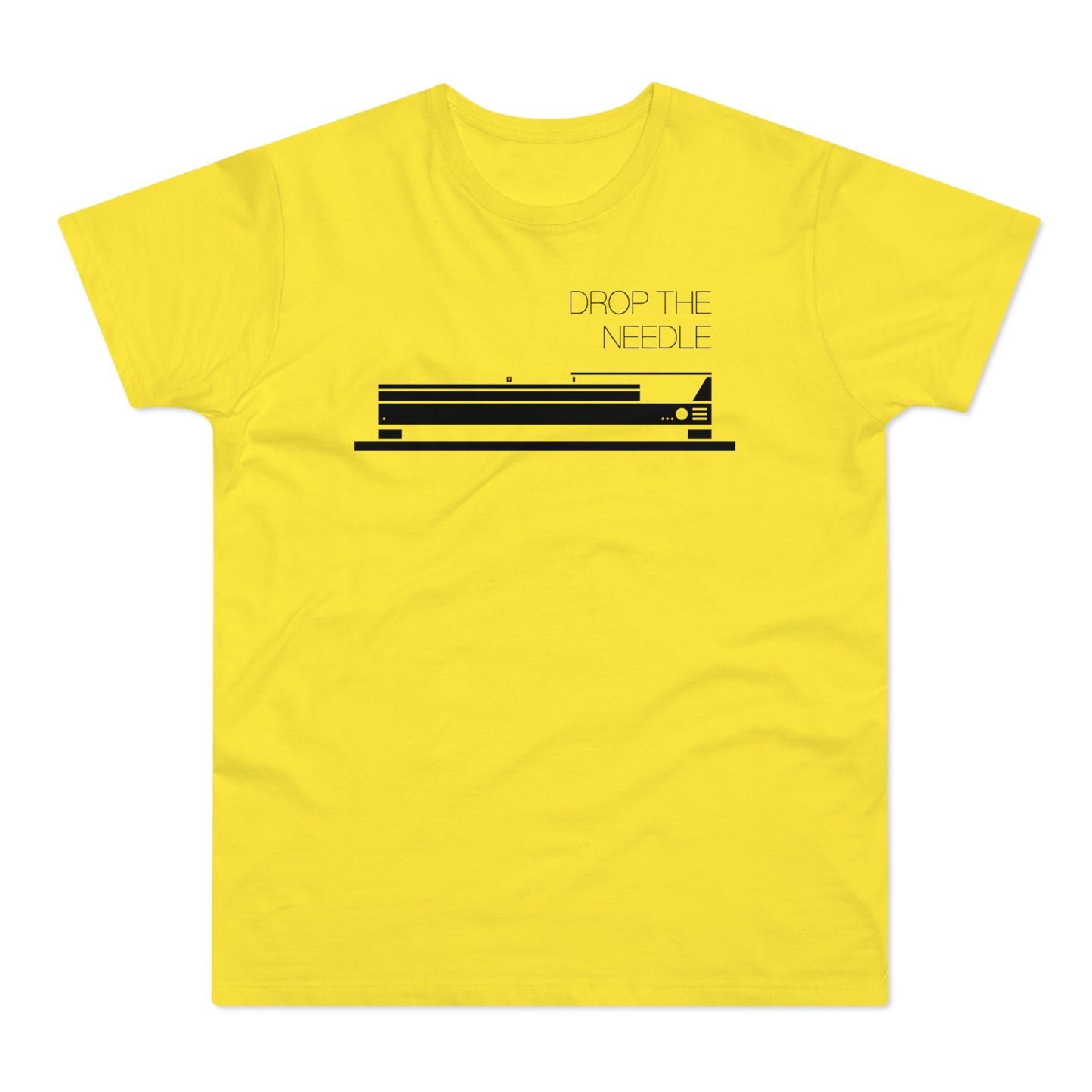 Drop The Needle T Shirt (Standaard Gewicht)