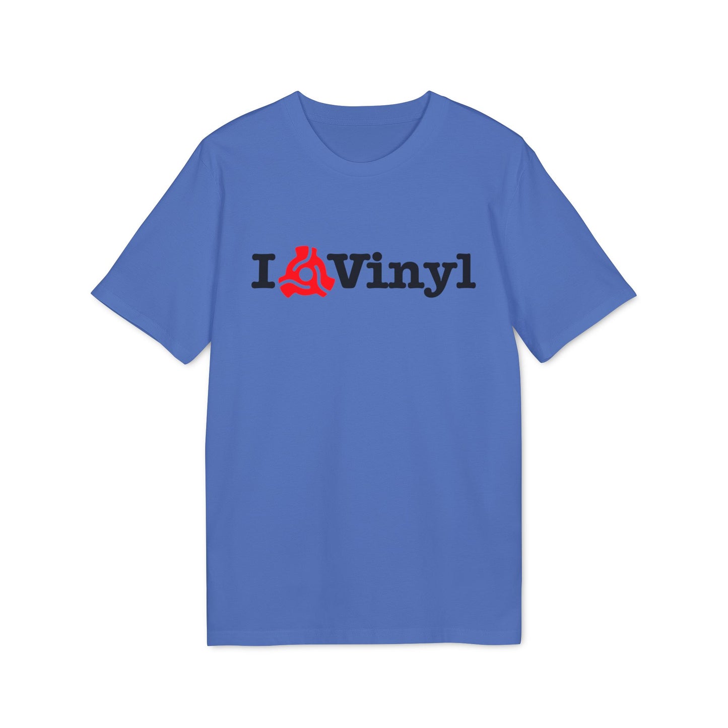 I Love Vinyl T Shirt (Premium Biologisch)