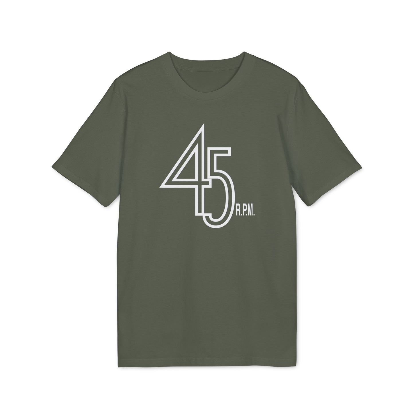 45 RPM T Shirt (Premium Biologisch)