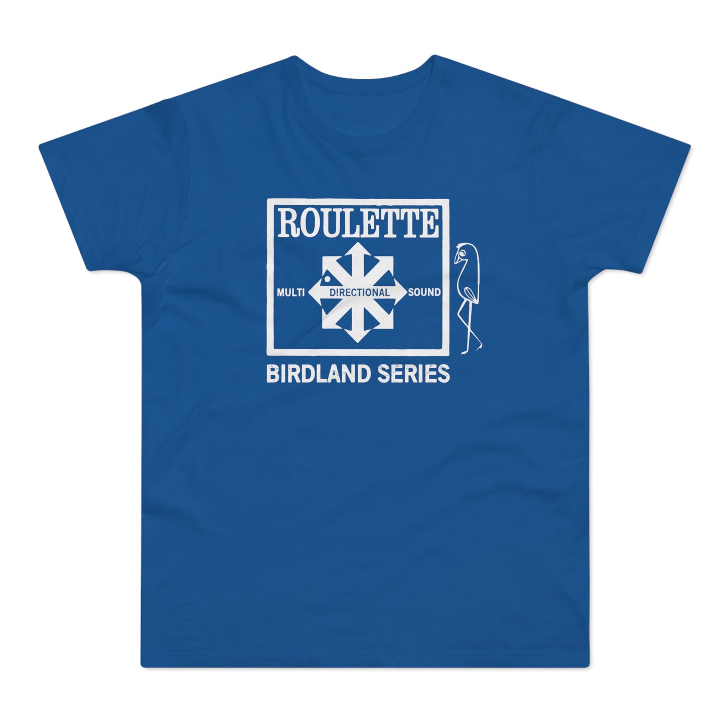 Roulette Records Birdland Series T Shirt (Standaard Gewicht)