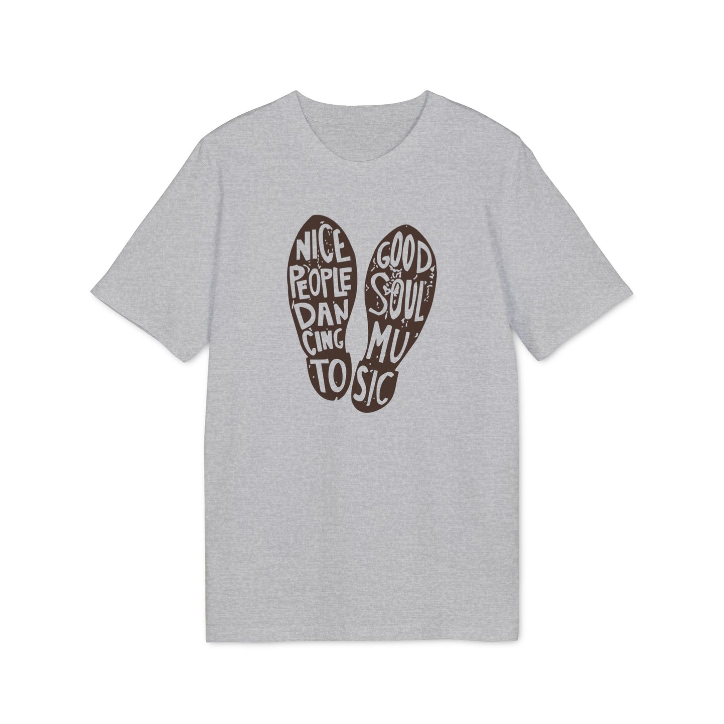 Nice People Dancing To Soul Music T Shirt (Premium Biologisch)