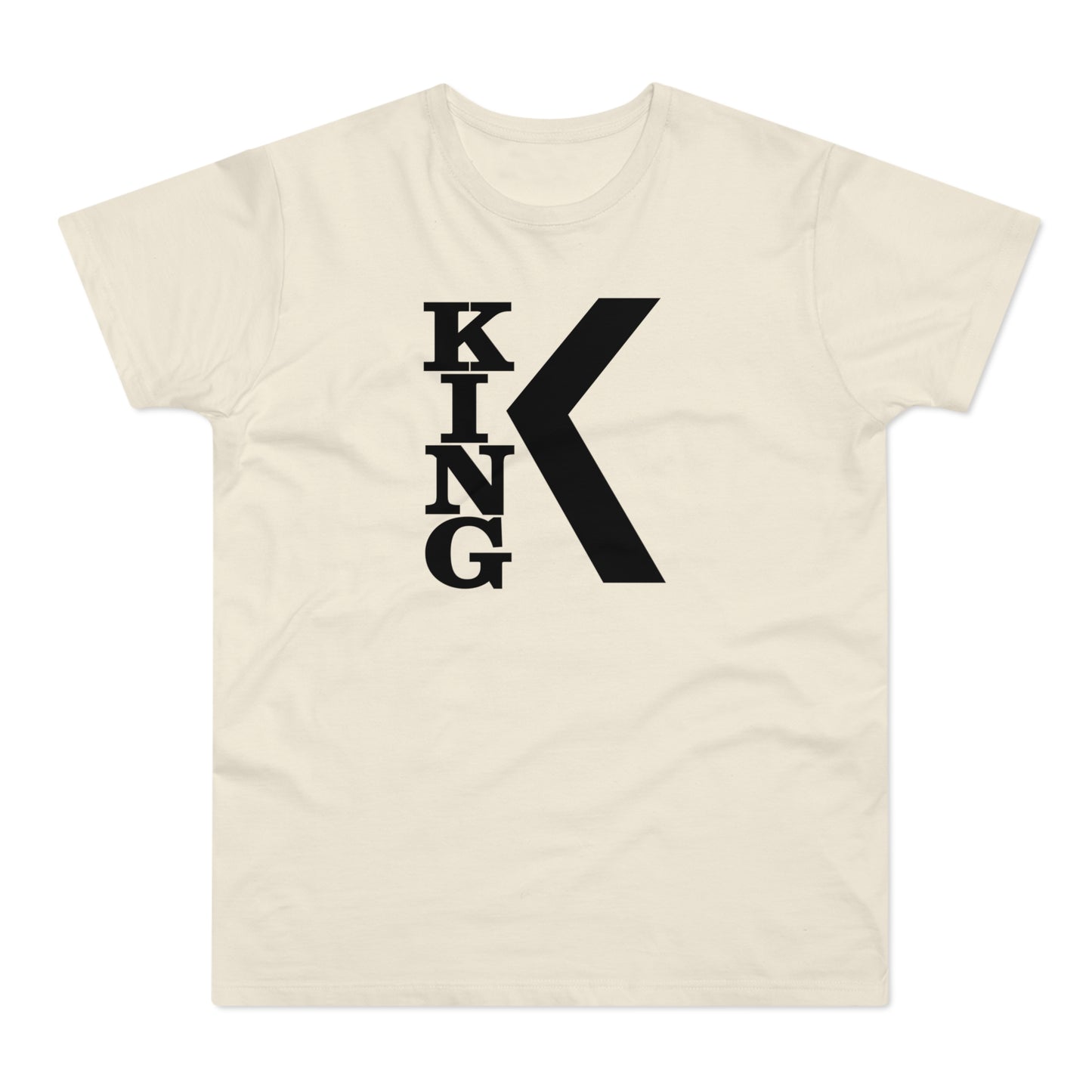 King Records K T Shirt (Standaard Gewicht)