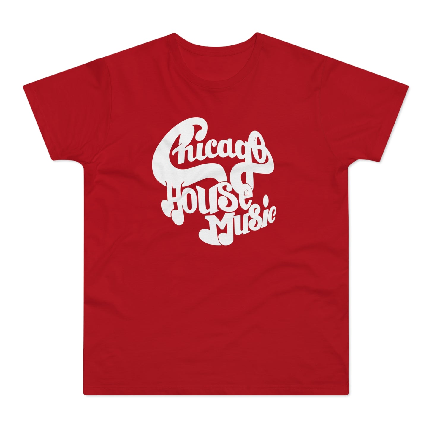 Chicago House Music T Shirt (Standaard Gewicht)
