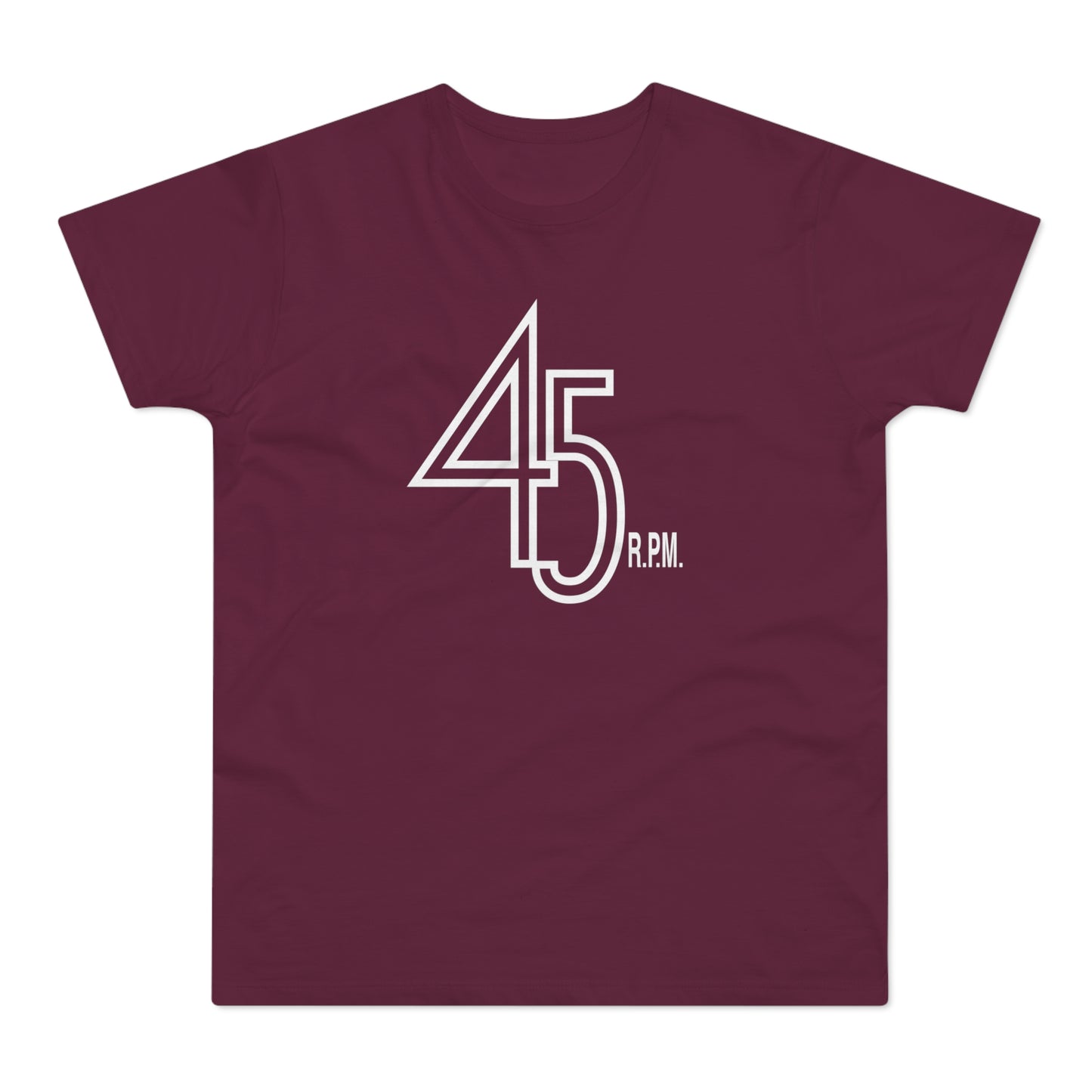 45 RPM T Shirt (Standaard Gewicht)