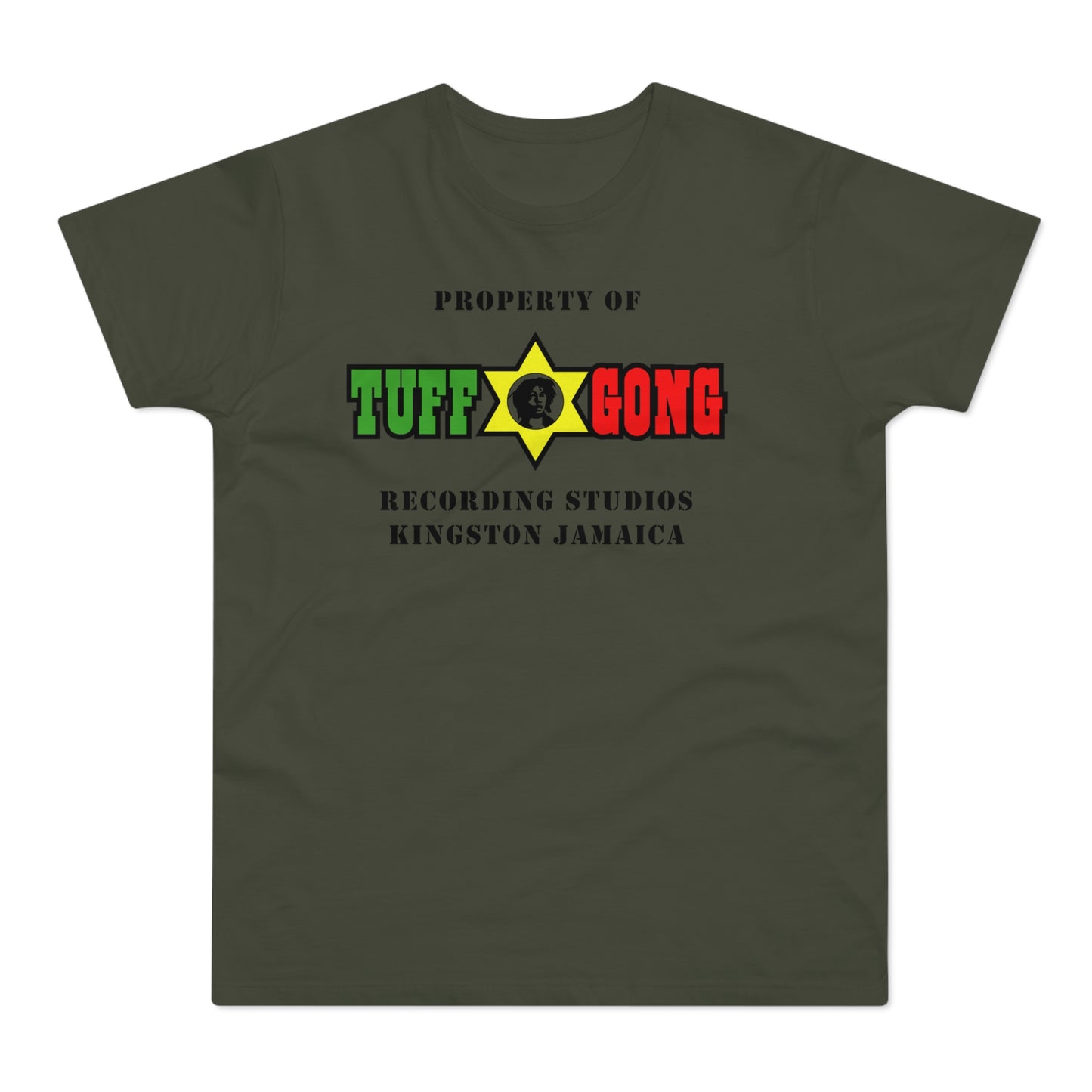 Tuff Gong Records T Shirt (Standaard Gewicht)