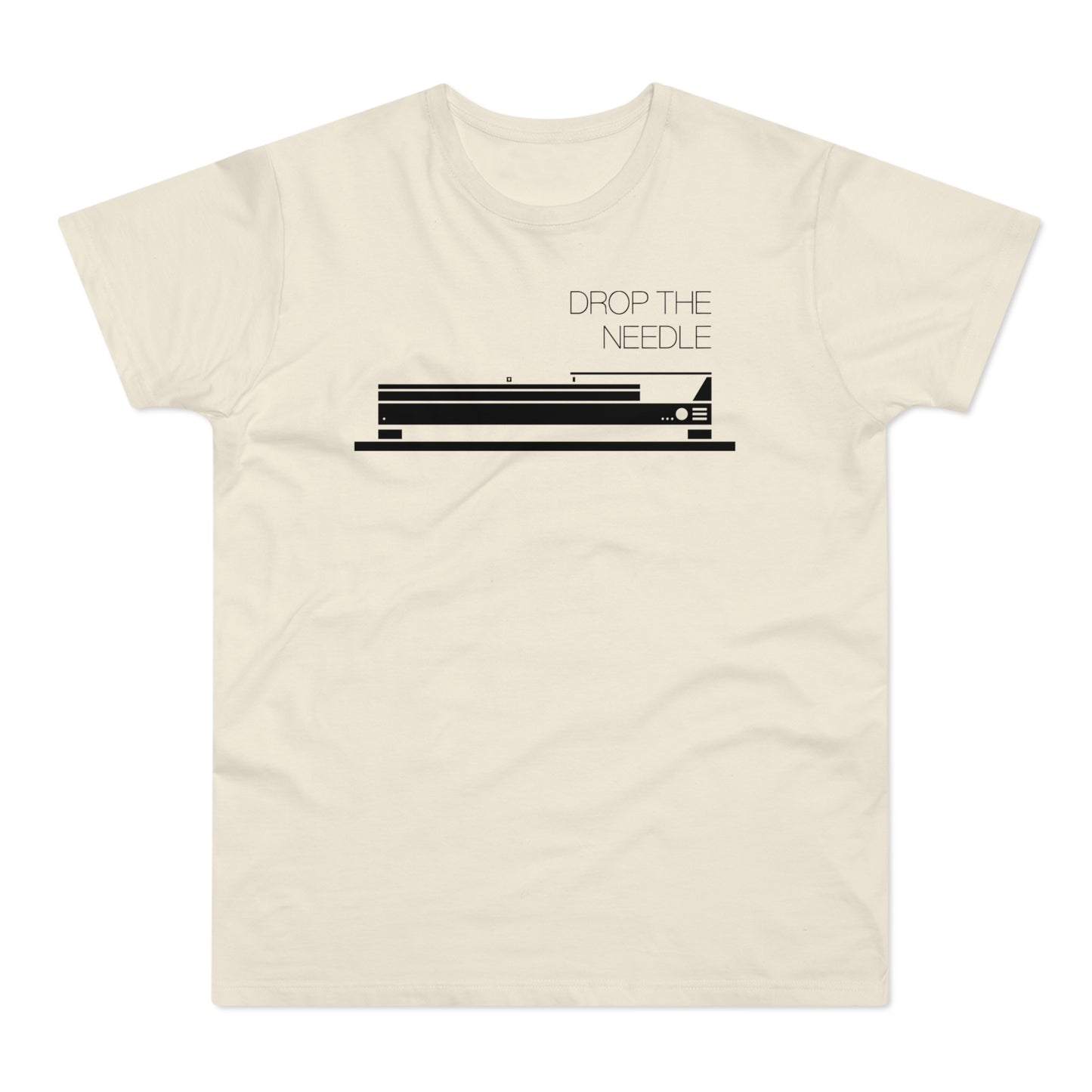 Drop The Needle T Shirt (Standaard Gewicht)