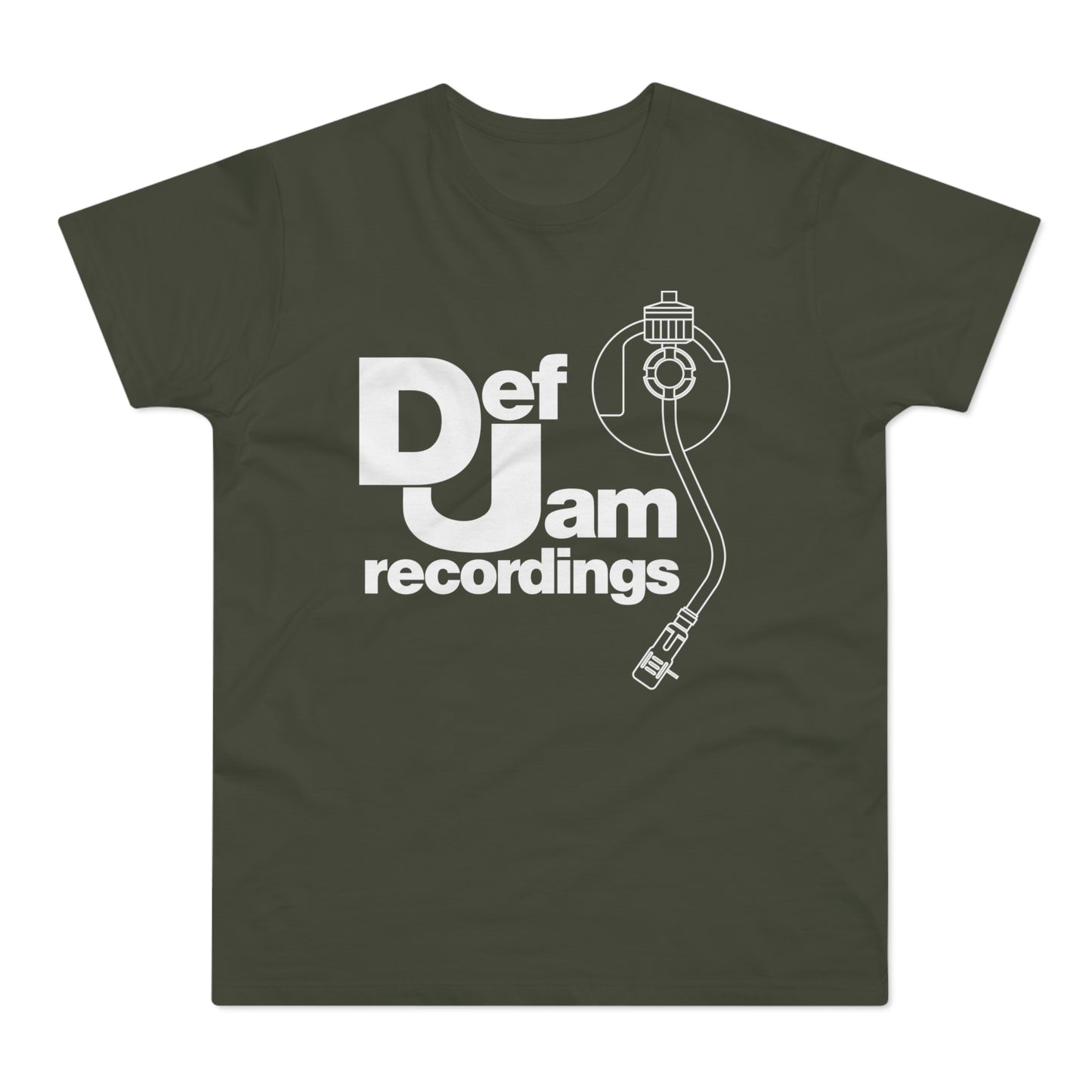 Def Jam Recordings T Shirt (Standaard Gewicht)