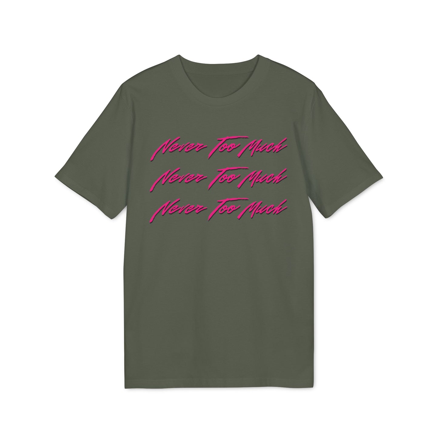 Never Too Much Luther Vandross T Shirt (Premium Biologisch)