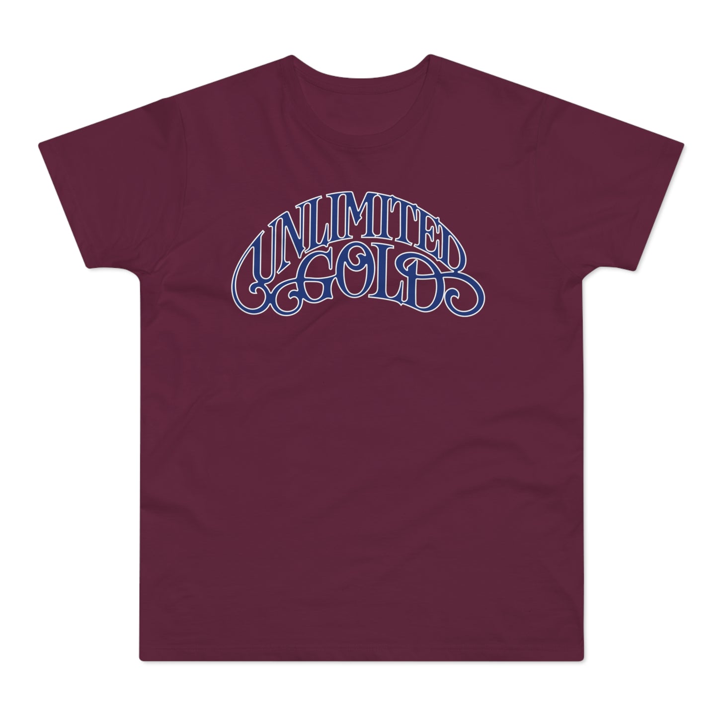 Barry White Unlimited Gold T Shirt (Standaard Gewicht)