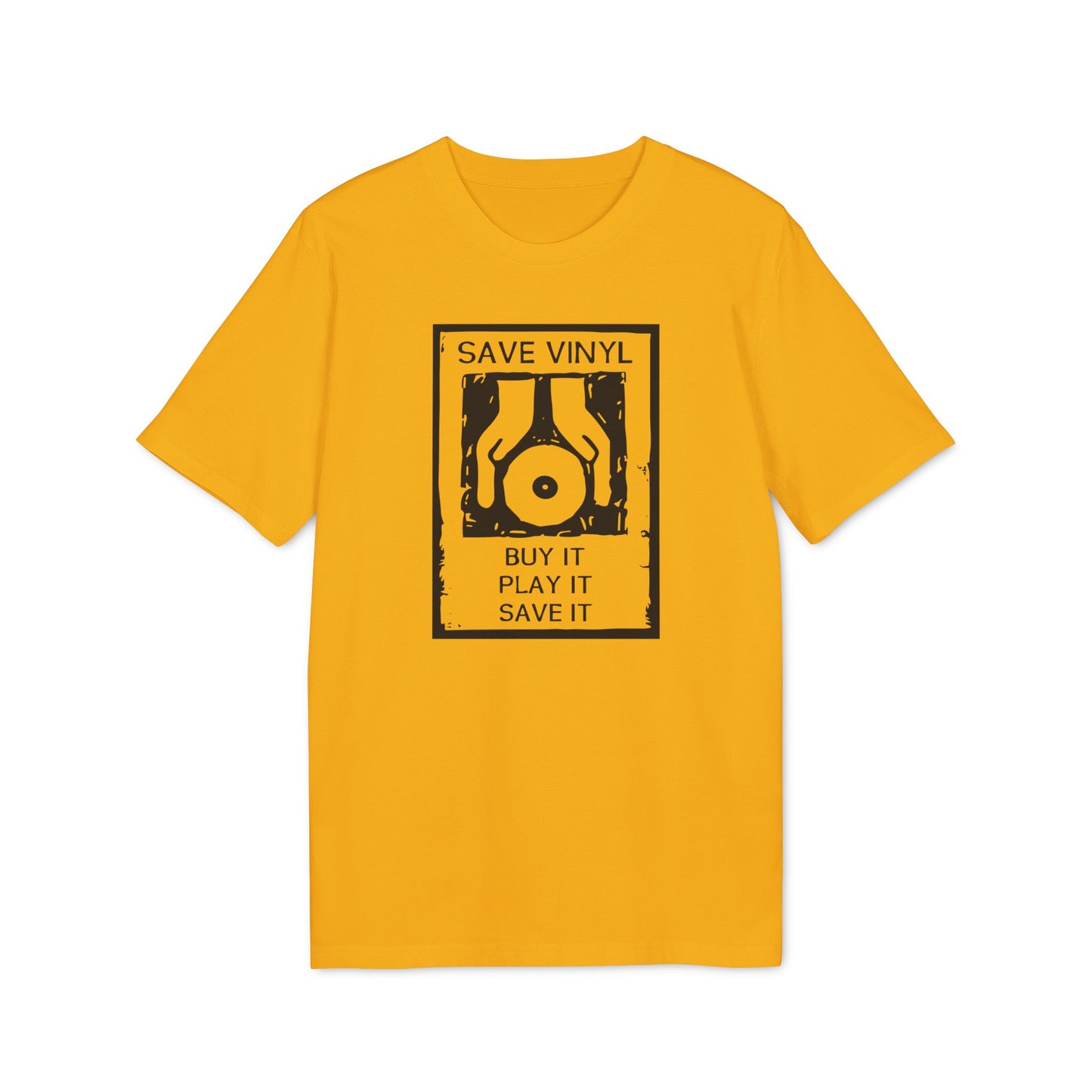 Save The Vinyl T Shirt (Premium Biologisch)