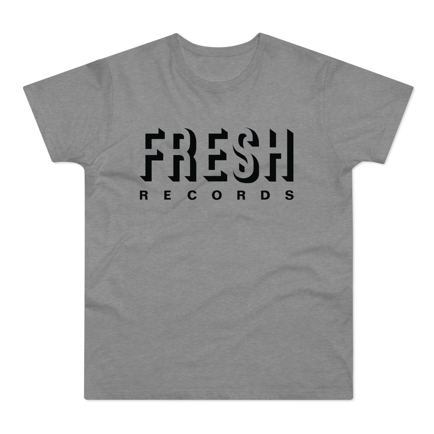 Fresh Records T Shirt (Standaard Gewicht)