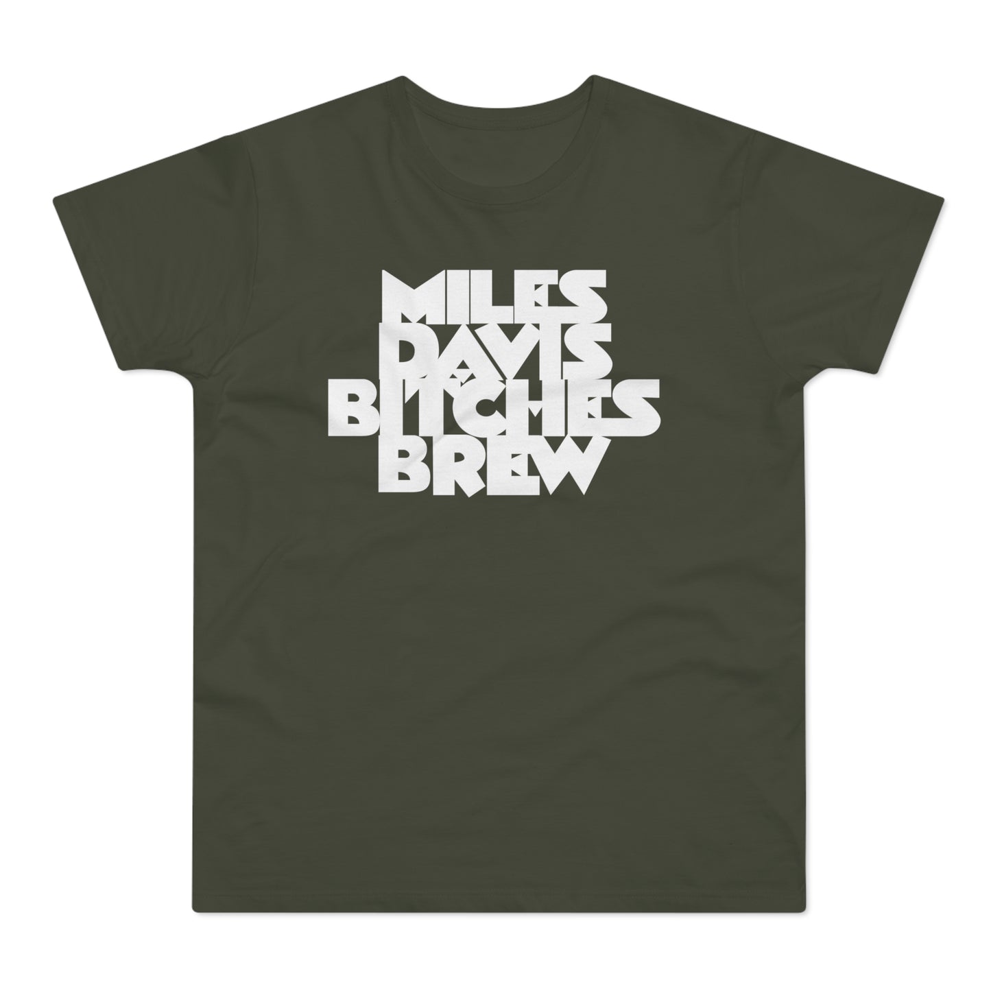 Bitches Brew Miles Davis T Shirt (Standaard Gewicht)