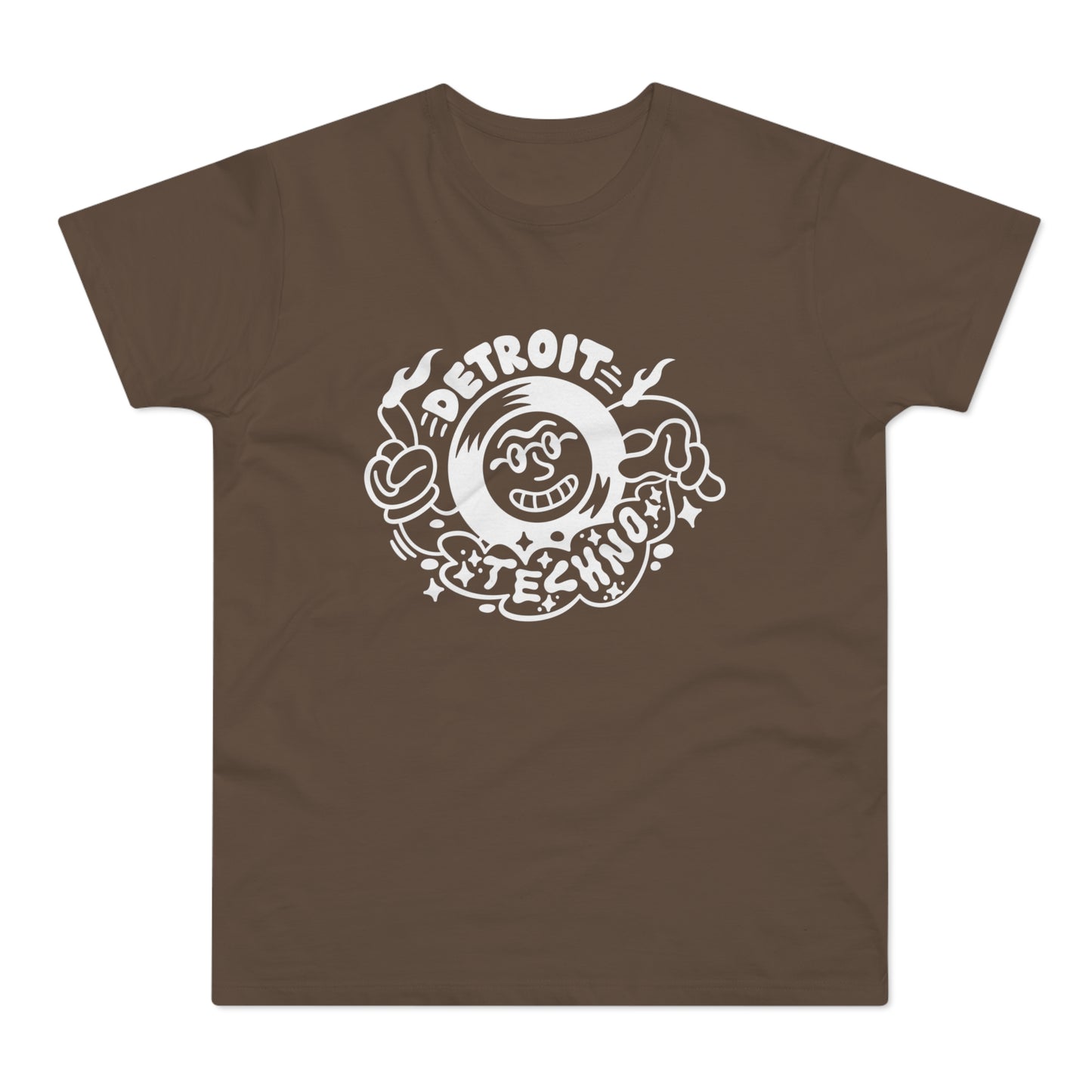 Detroit Techno 2 T Shirt (Standaard Gewicht)