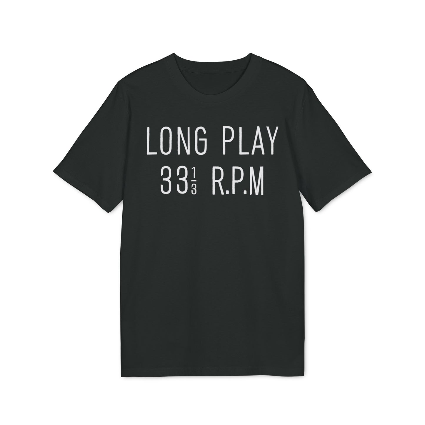 Long Play 33 1/3 RPM T Shirt (Premium Biologisch)