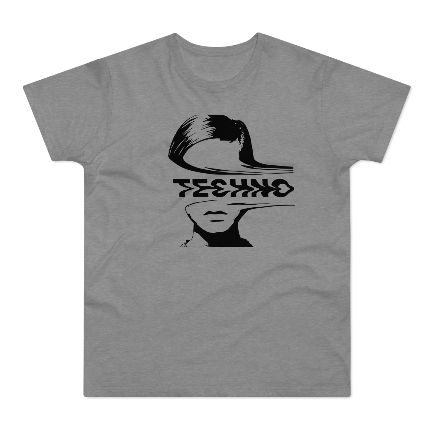 Techno Girl T Shirt (Standaard Gewicht)