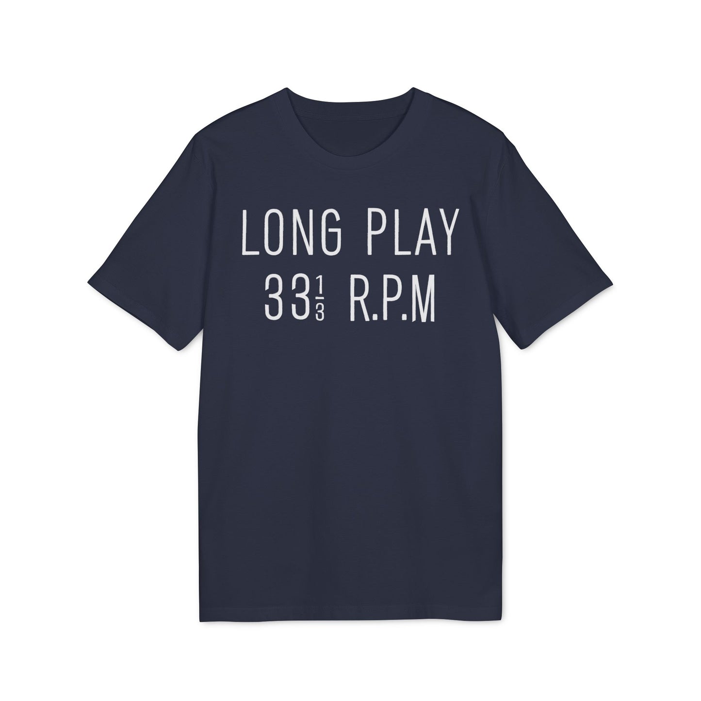 Long Play 33 1/3 RPM T Shirt (Premium Biologisch)