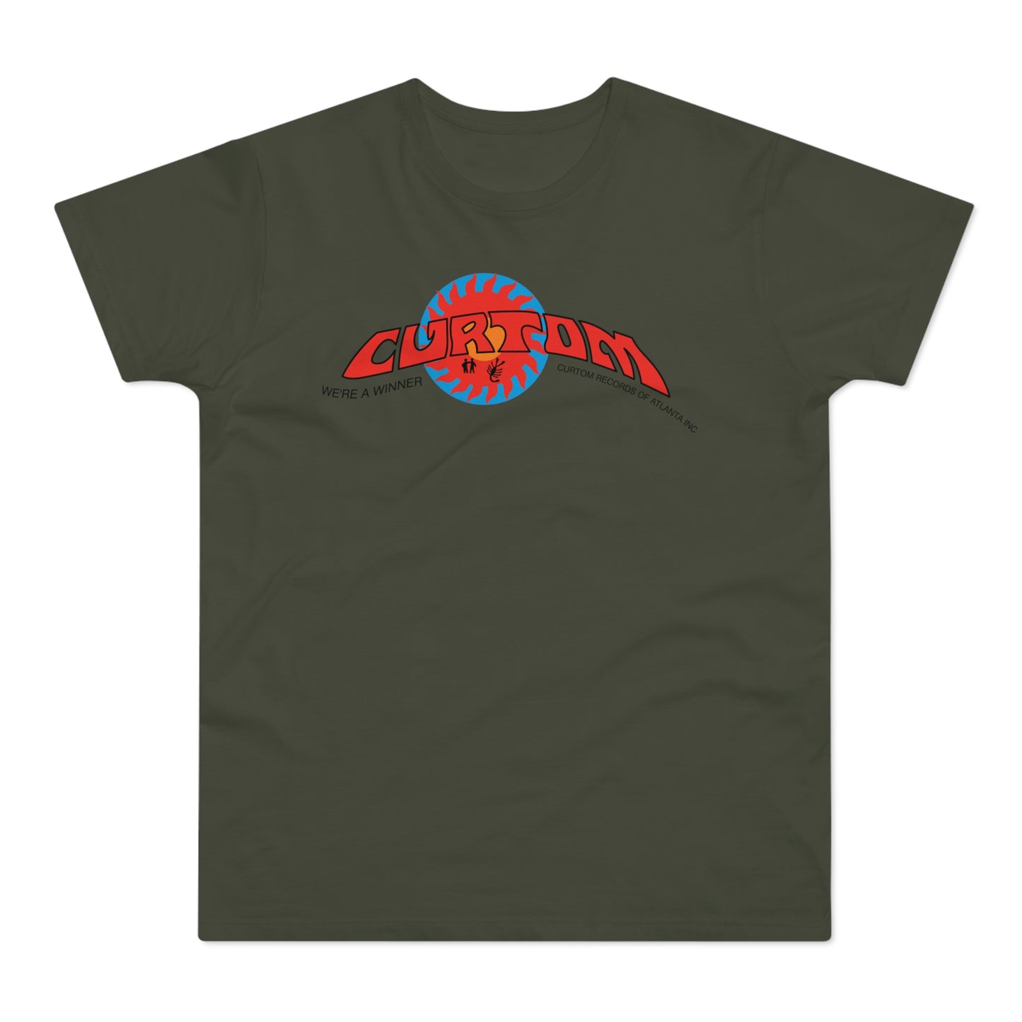 Curtom Records T Shirt (Standaard Gewicht)