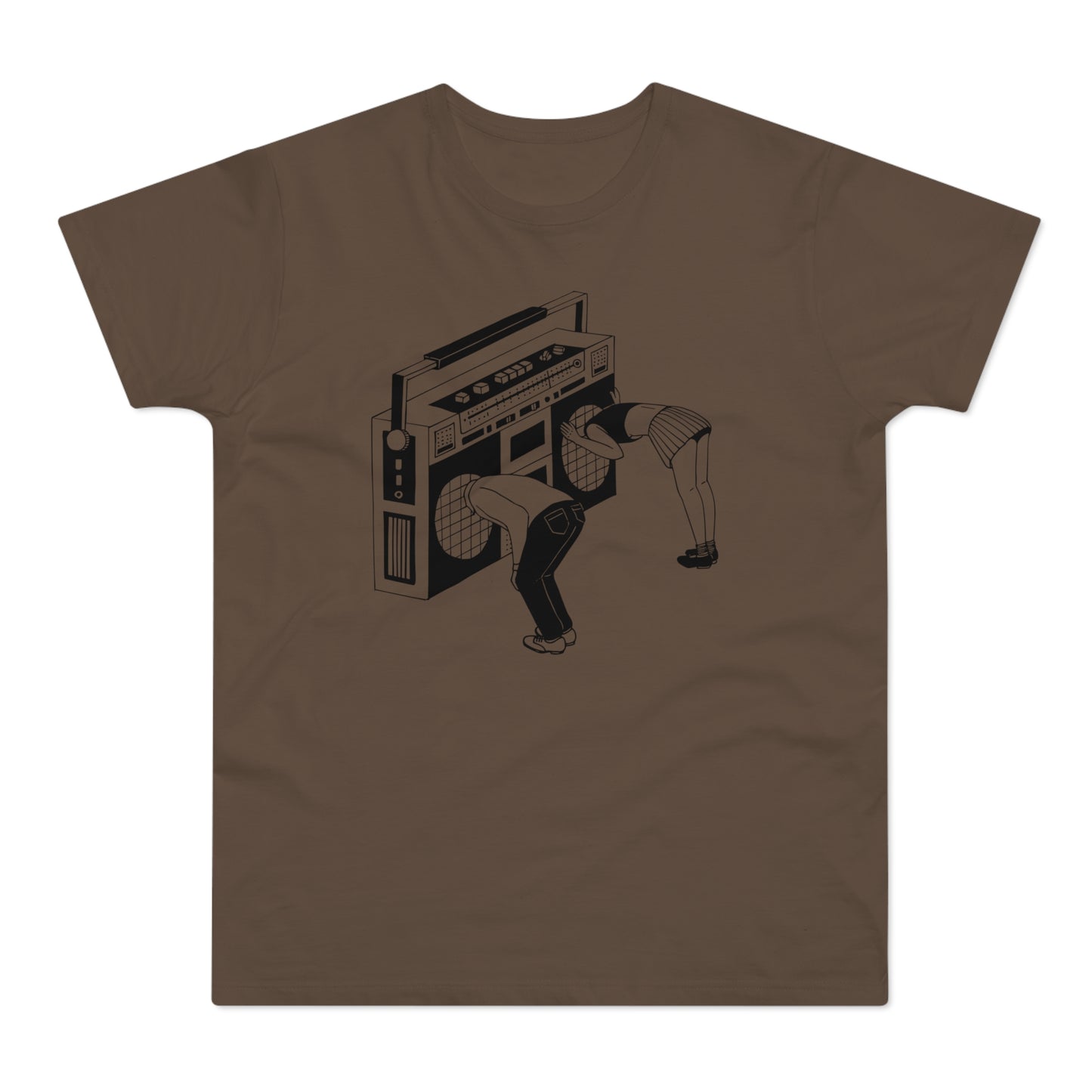Ghetto Blaster T Shirt (Standaard Gewicht)