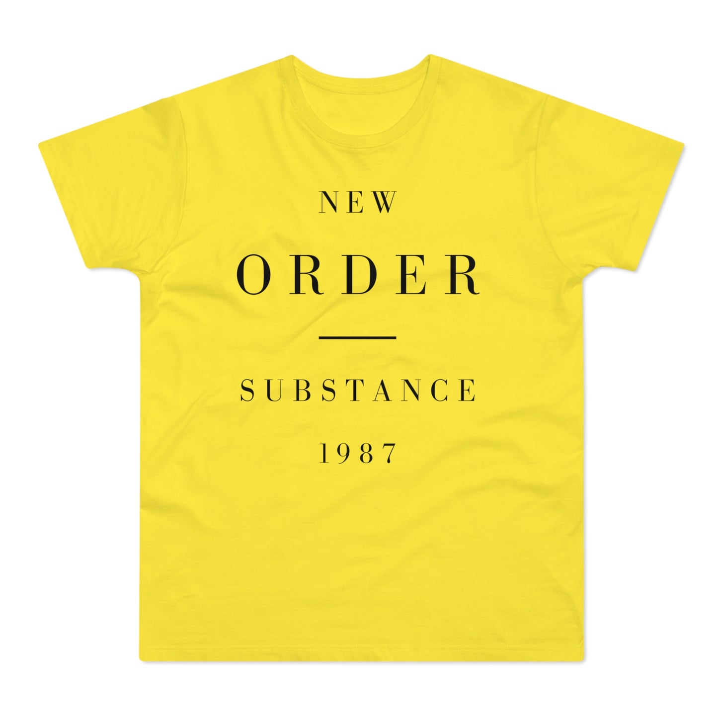 New Order Substance T Shirt (Standaard Gewicht)