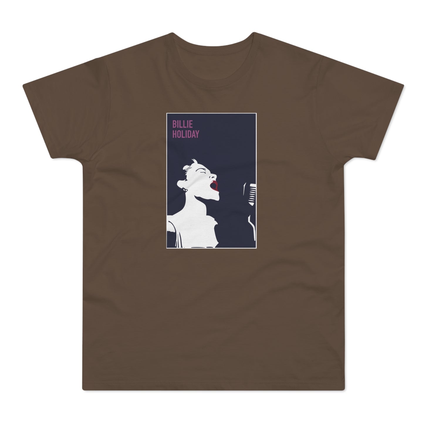 Billie Holiday T Shirt (Standaard Gewicht)