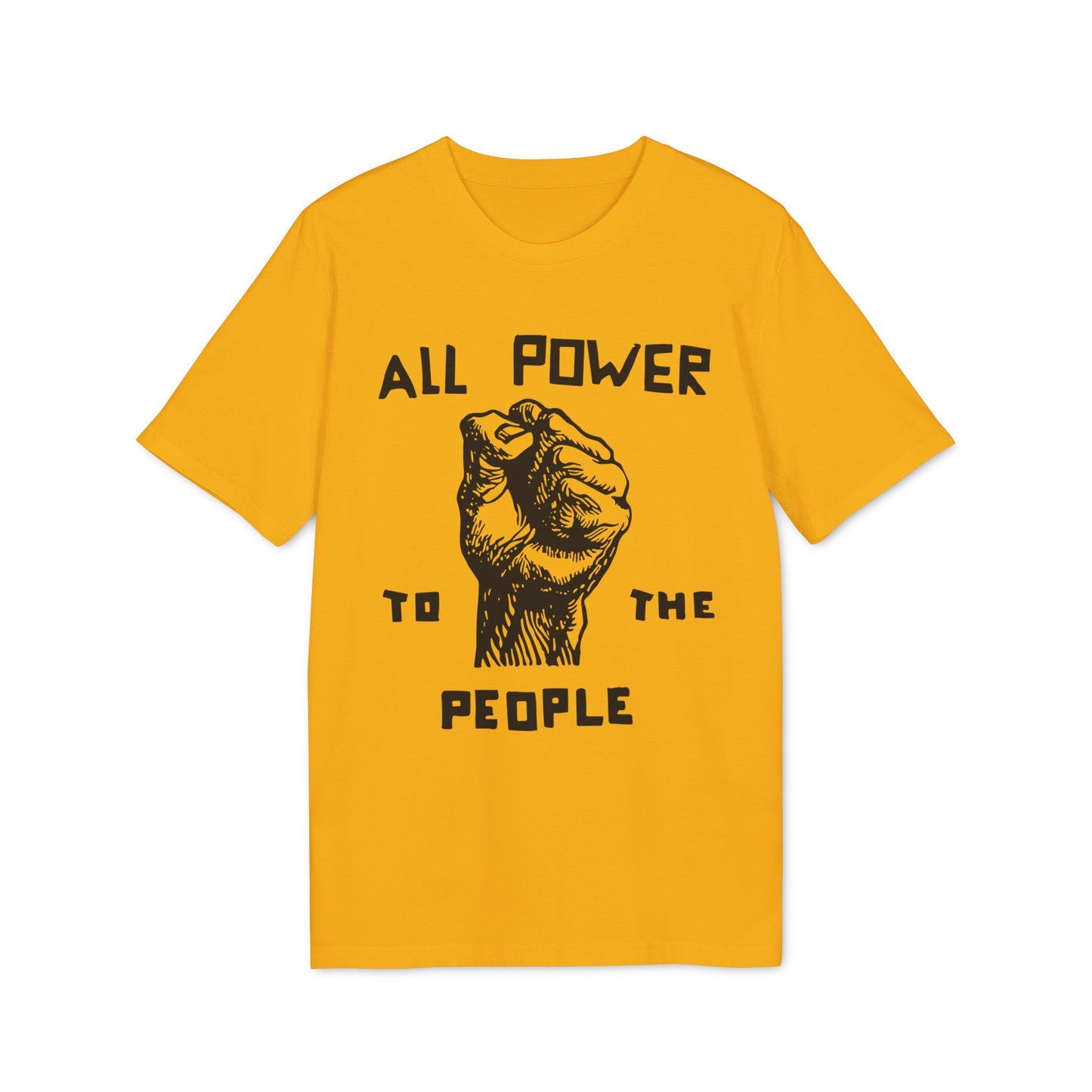 All Power To The People T Shirt (Premium Biologisch)