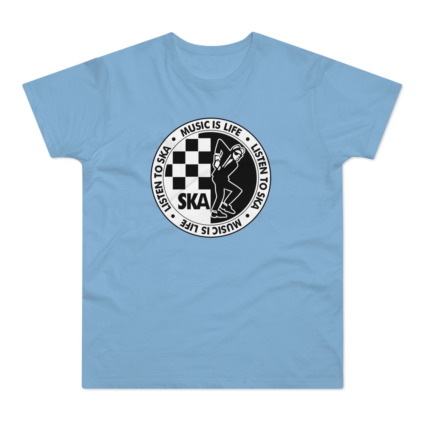 Music Is Life T Shirt (Standaard Gewicht)