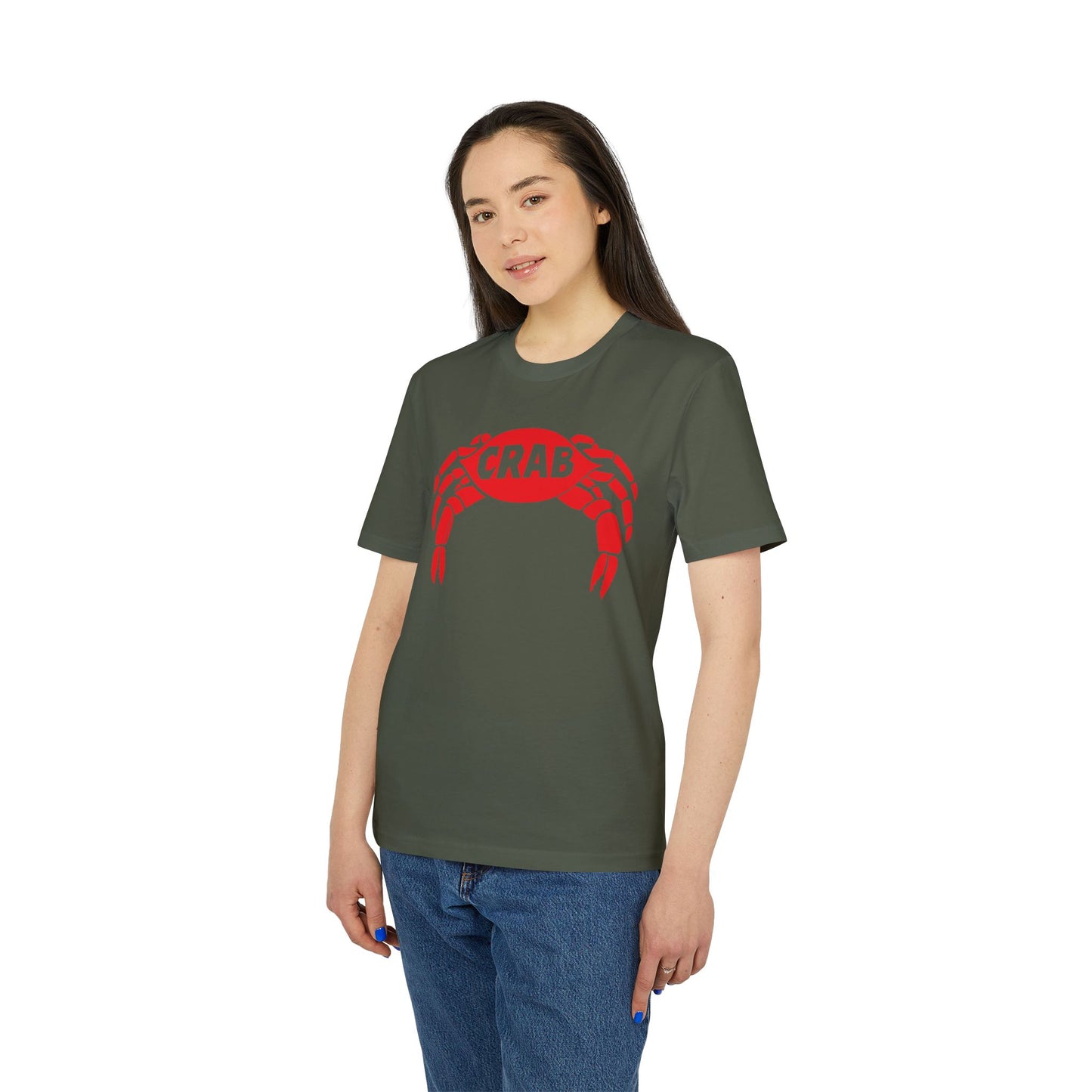 Crab Records T Shirt (Premium Biologisch)