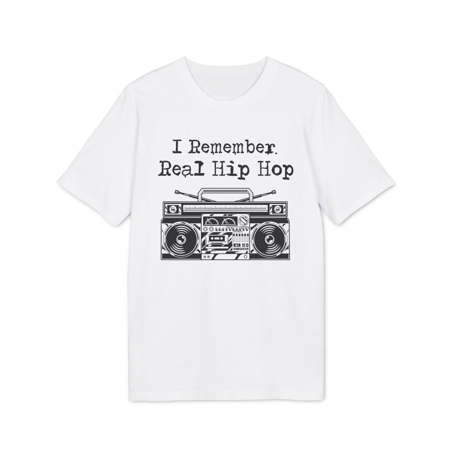 I Remember Real Hip Hop T Shirt (Premium Biologisch)