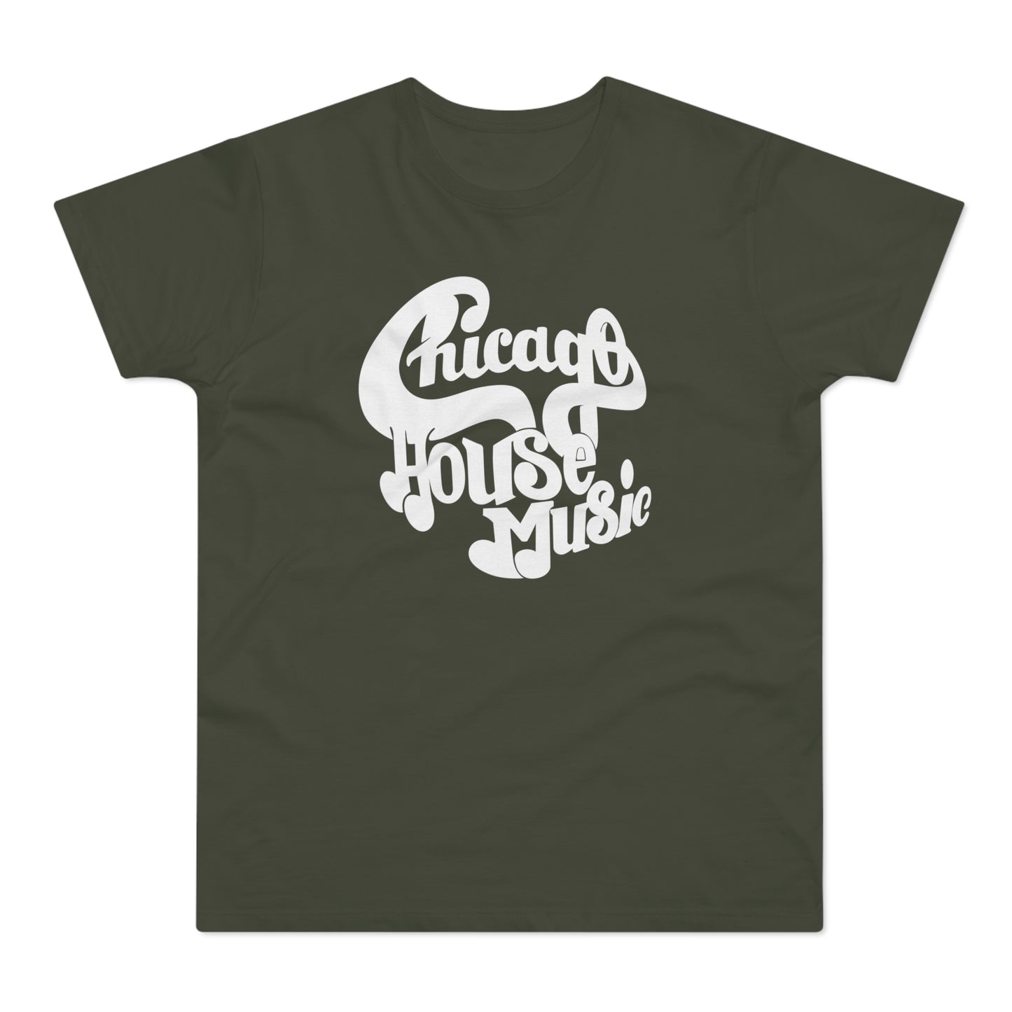 Chicago House Music T Shirt (Standaard Gewicht)