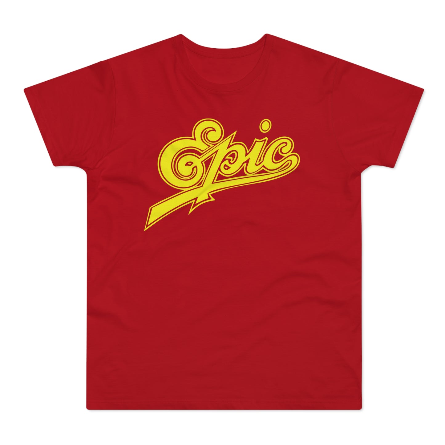 Epic Records T Shirt (Standaard Gewicht)