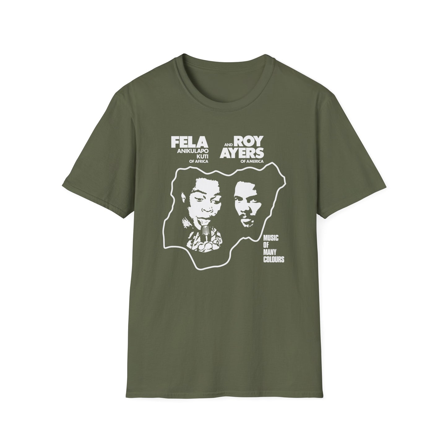 Fela Kuti Roy Ayers T Shirt – Lichtgewicht