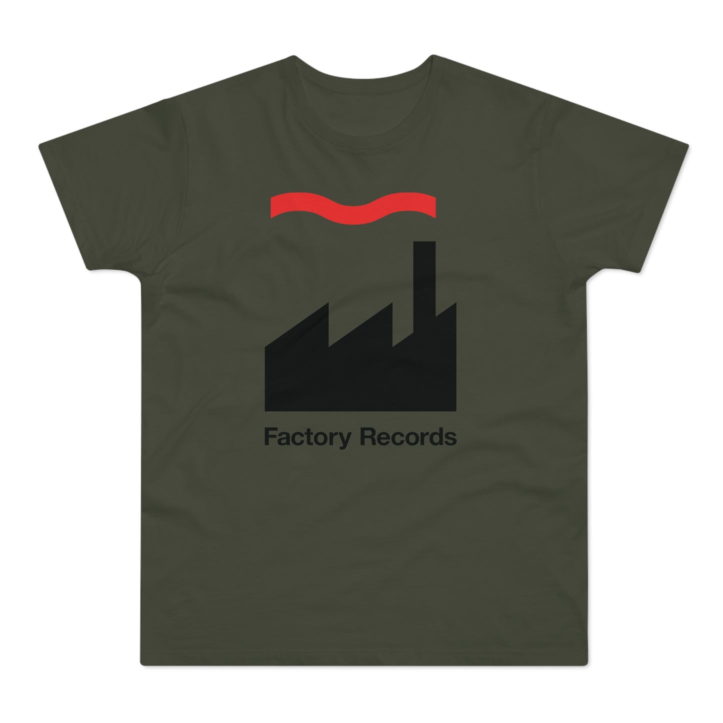 Factory Records T Shirt (Standaard Gewicht)