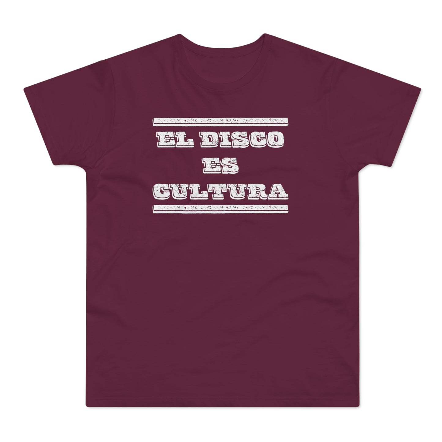 El Disco Es Cultura T Shirt (Standaard Gewicht)
