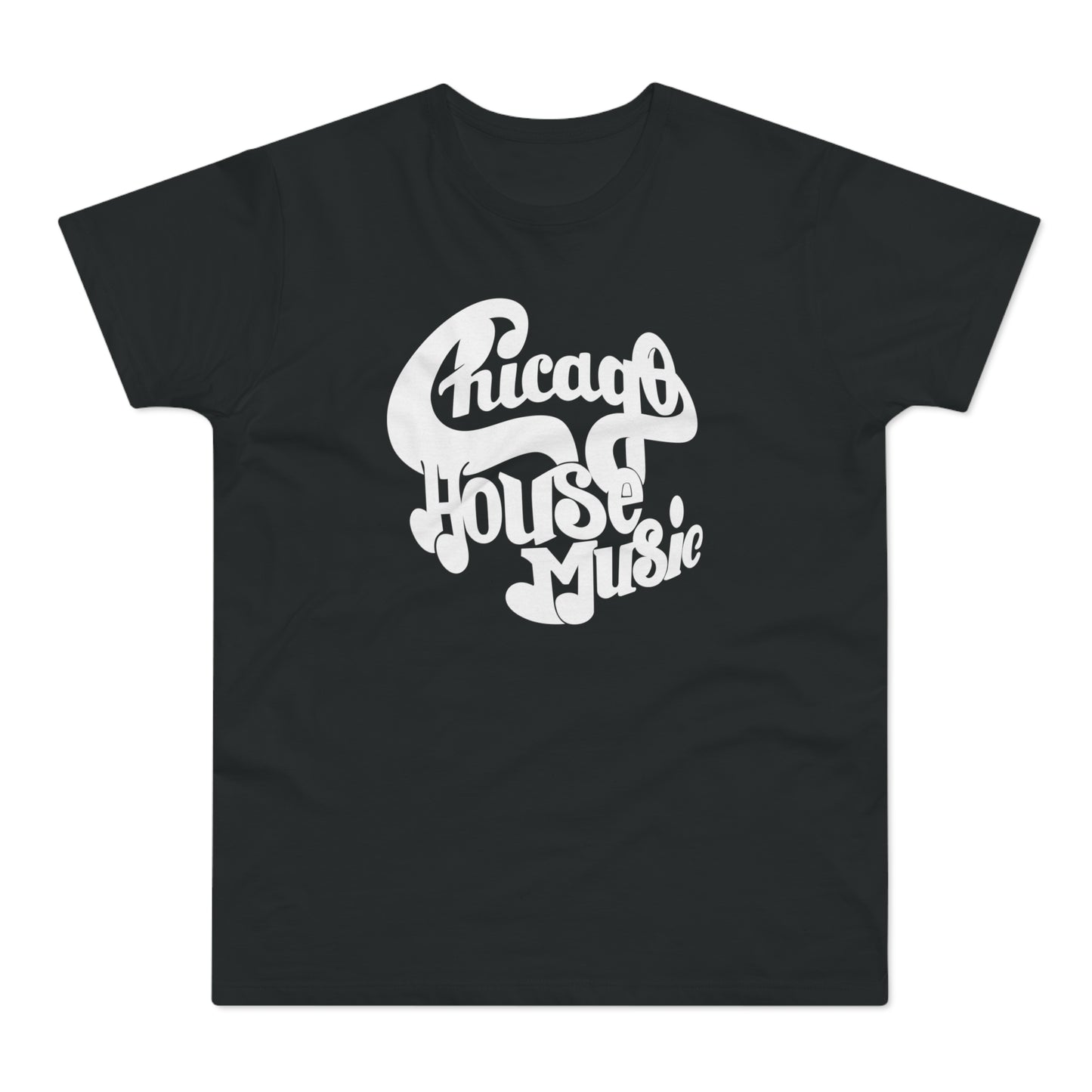 Chicago House Music T Shirt (Standaard Gewicht)