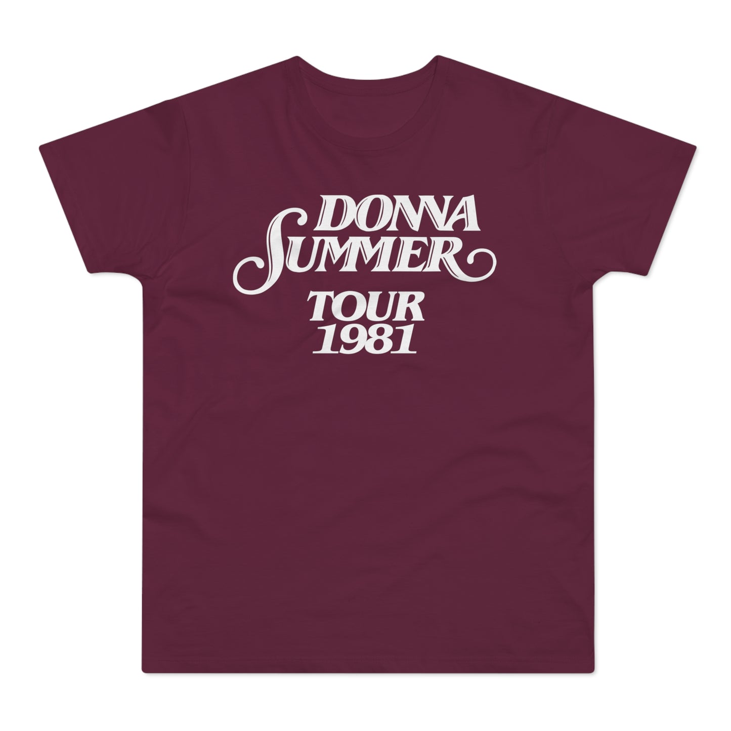 Donna Summer Tour 1981 T Shirt (Standaard Gewicht)