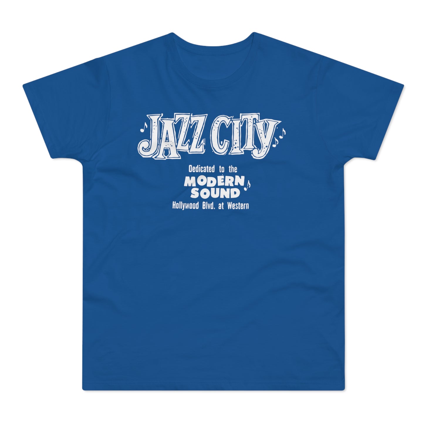 Jazz City T Shirt (Standaard Gewicht) LA Jazz Club