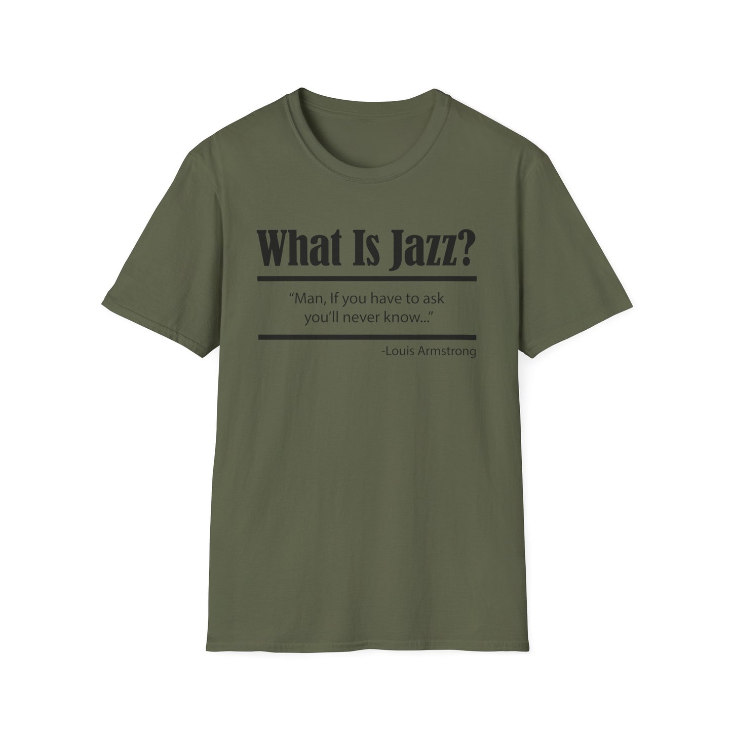 What Is Jazz? T Shirt – Lichtgewicht
