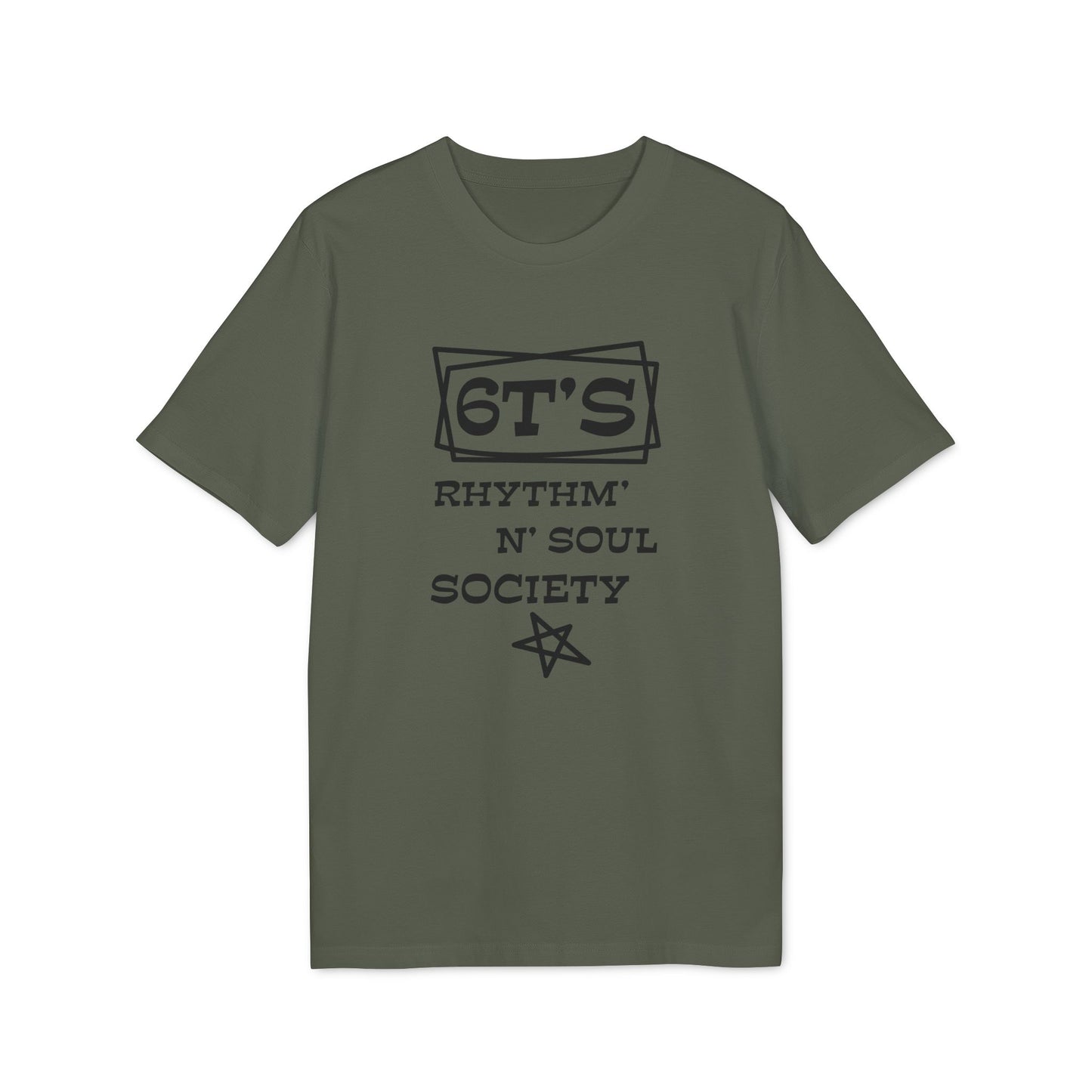 6T's Rhythm n Soul Society T Shirt (Premium Biologisch)
