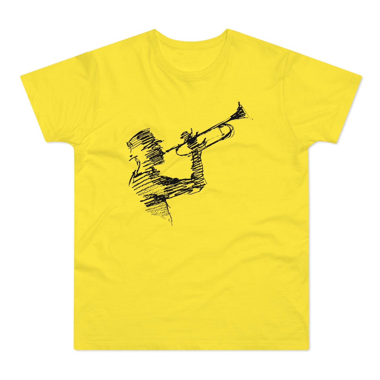 Trumpet Guy T Shirt (Standaard Gewicht)