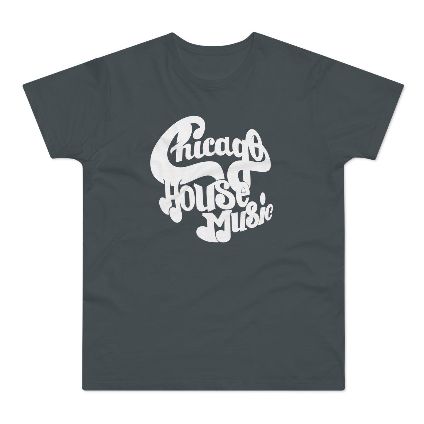 Chicago House Music T Shirt (Standaard Gewicht)