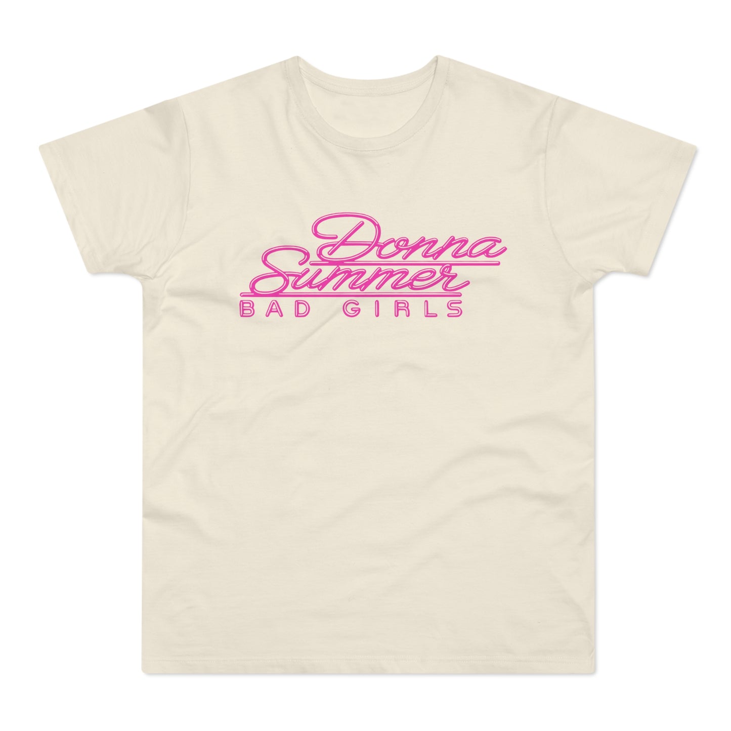 Donna Summer Bad Girls T Shirt (Standaard Gewicht)