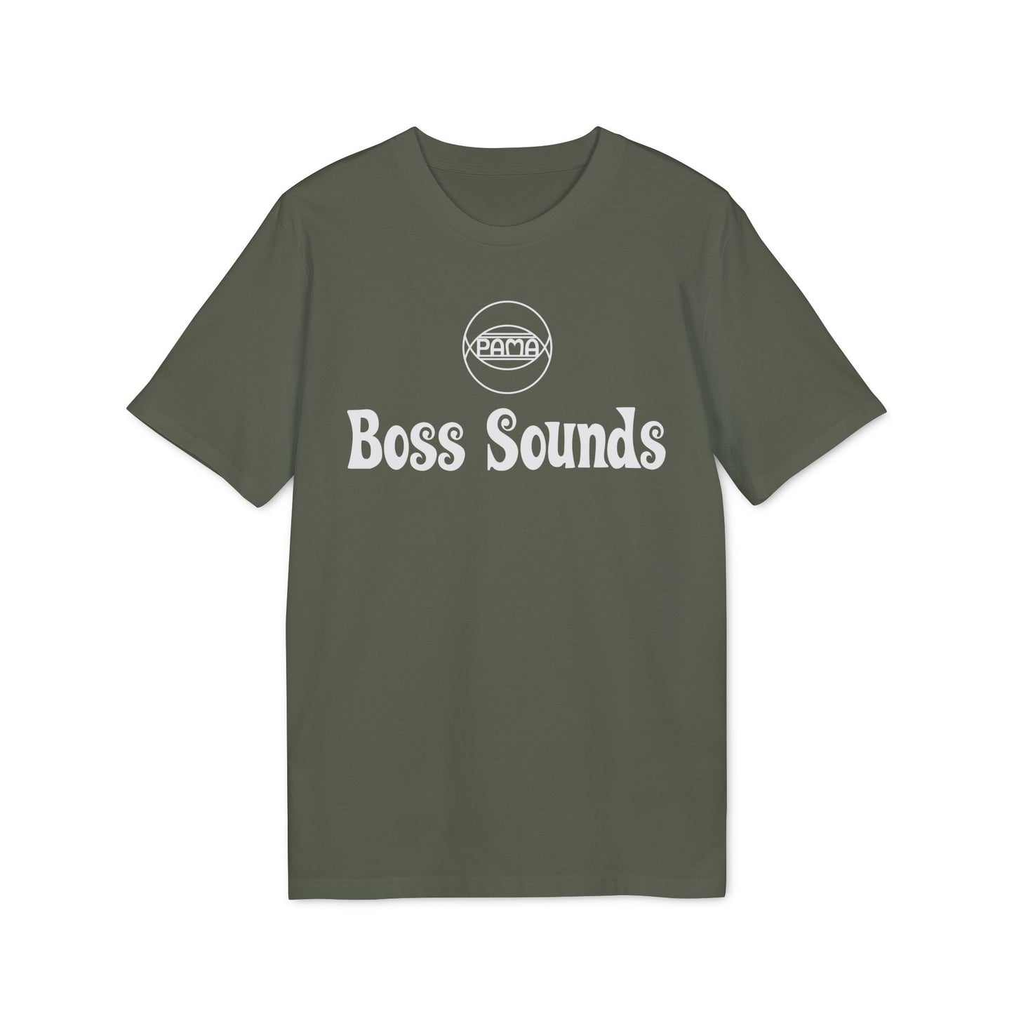 Pama Records Boss Sounds T Shirt (Premium Biologisch)