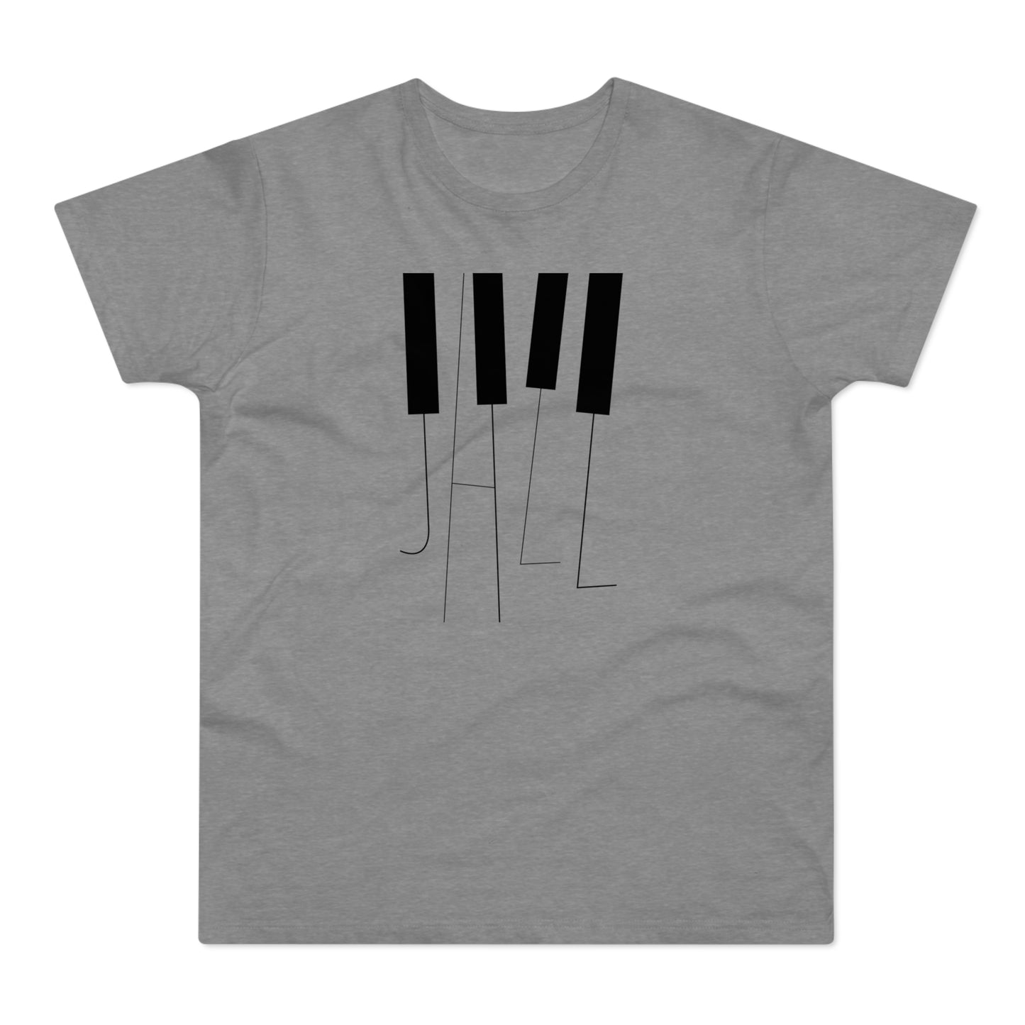 Jazz Keys T Shirt (Standaard Gewicht)