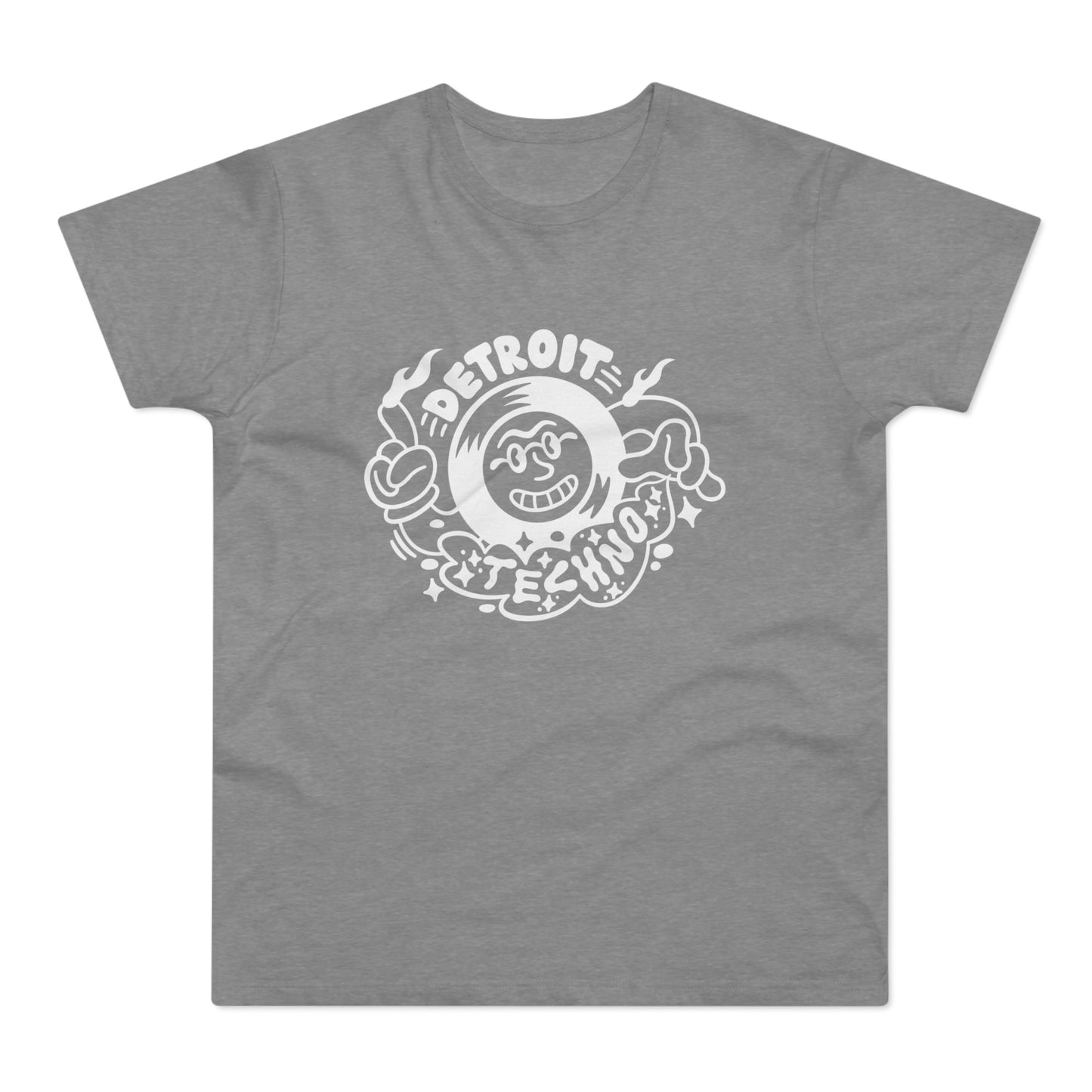 Detroit Techno 2 T Shirt (Standaard Gewicht)