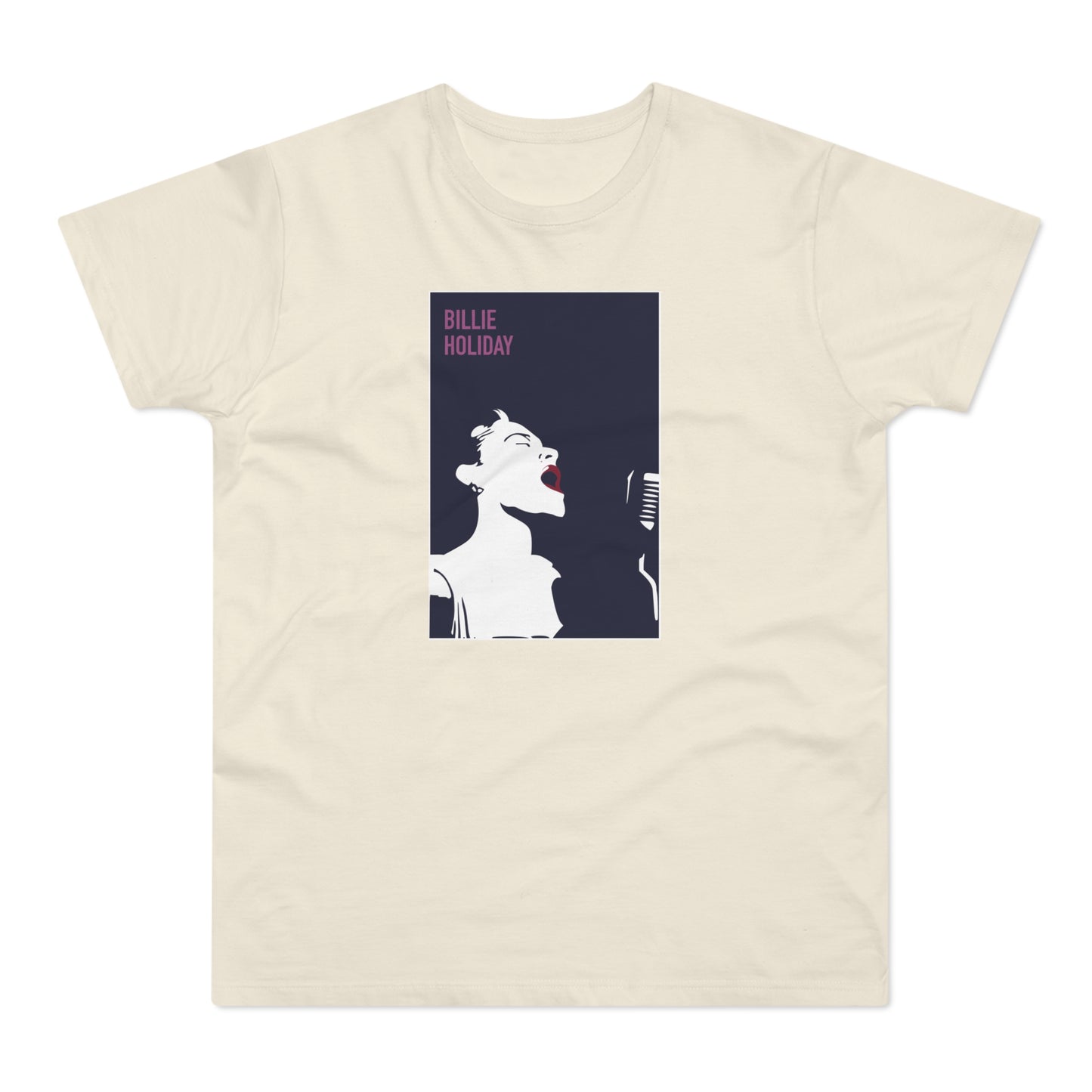 Billie Holiday T Shirt (Standaard Gewicht)
