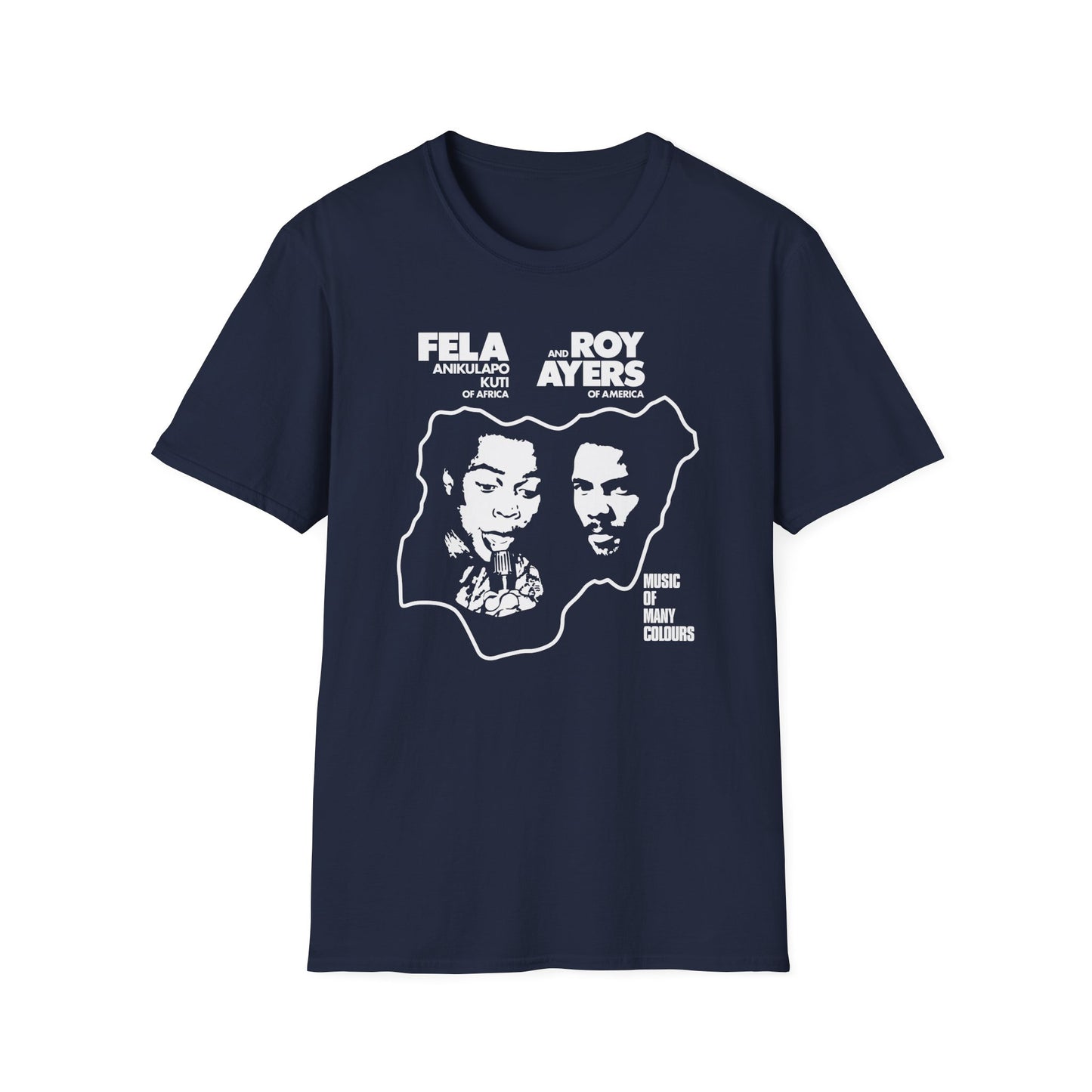 Fela Kuti Roy Ayers T Shirt – Lichtgewicht