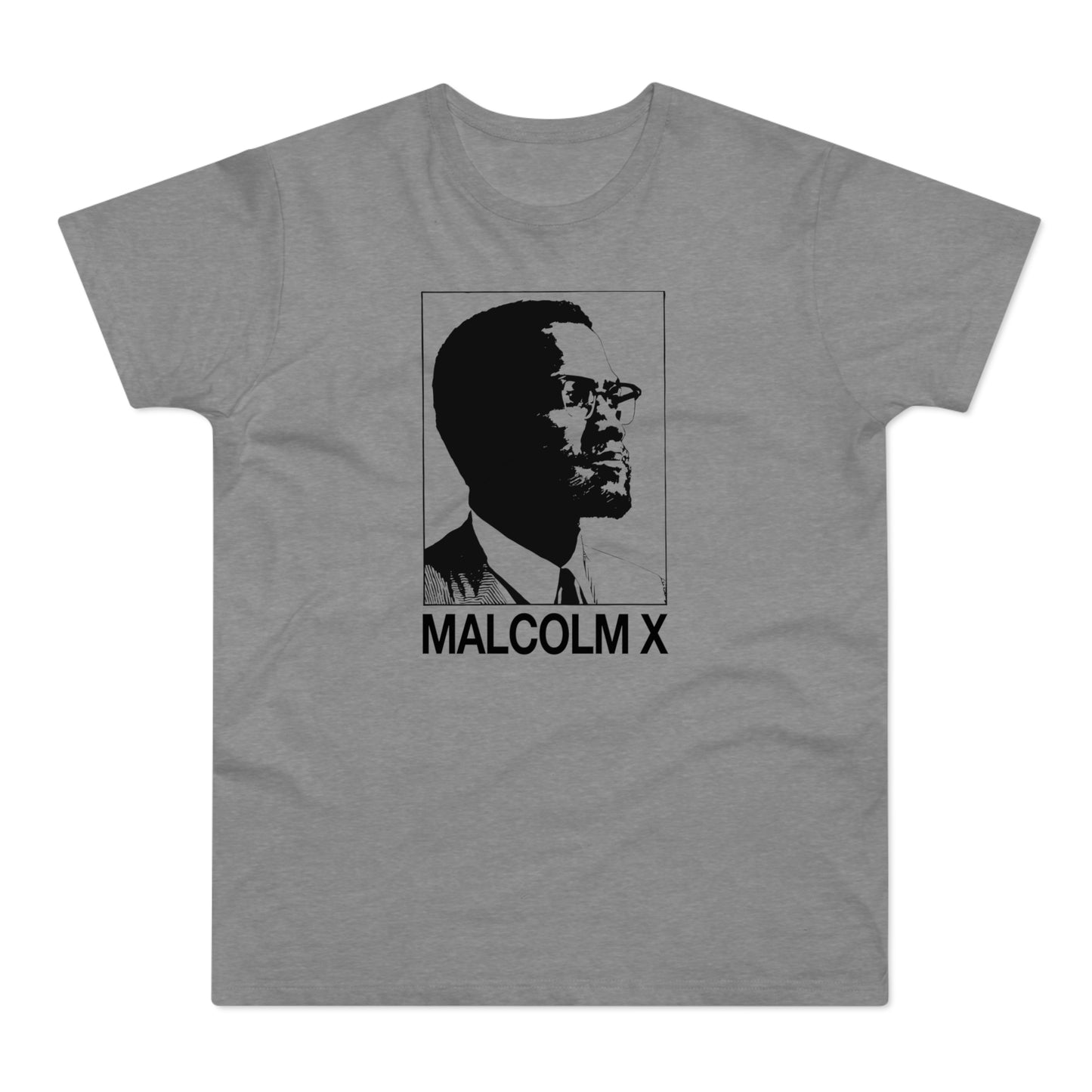 Malcolm X T Shirt (Standaard Gewicht)
