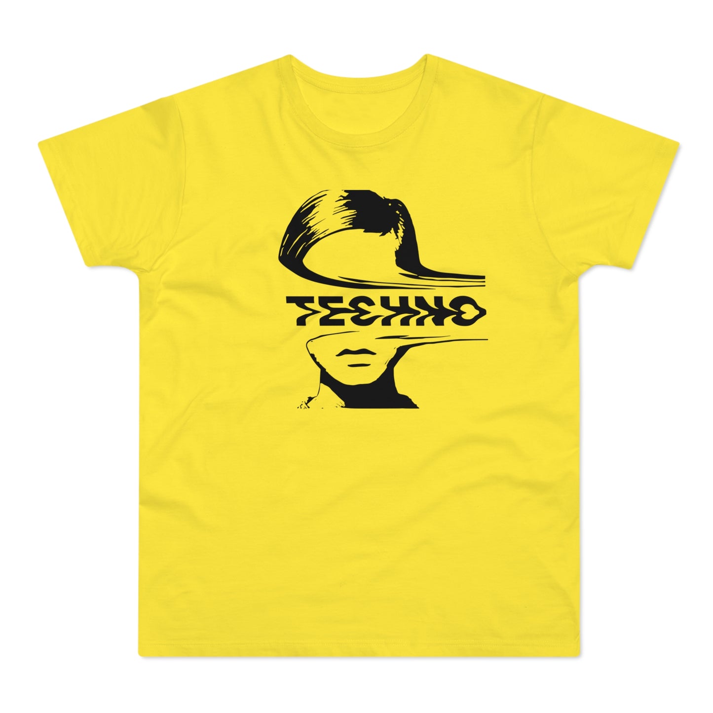 Techno Girl T Shirt (Standaard Gewicht)